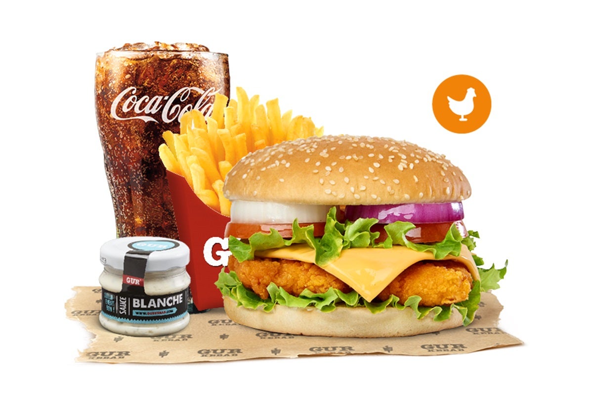 Menu chicken burger