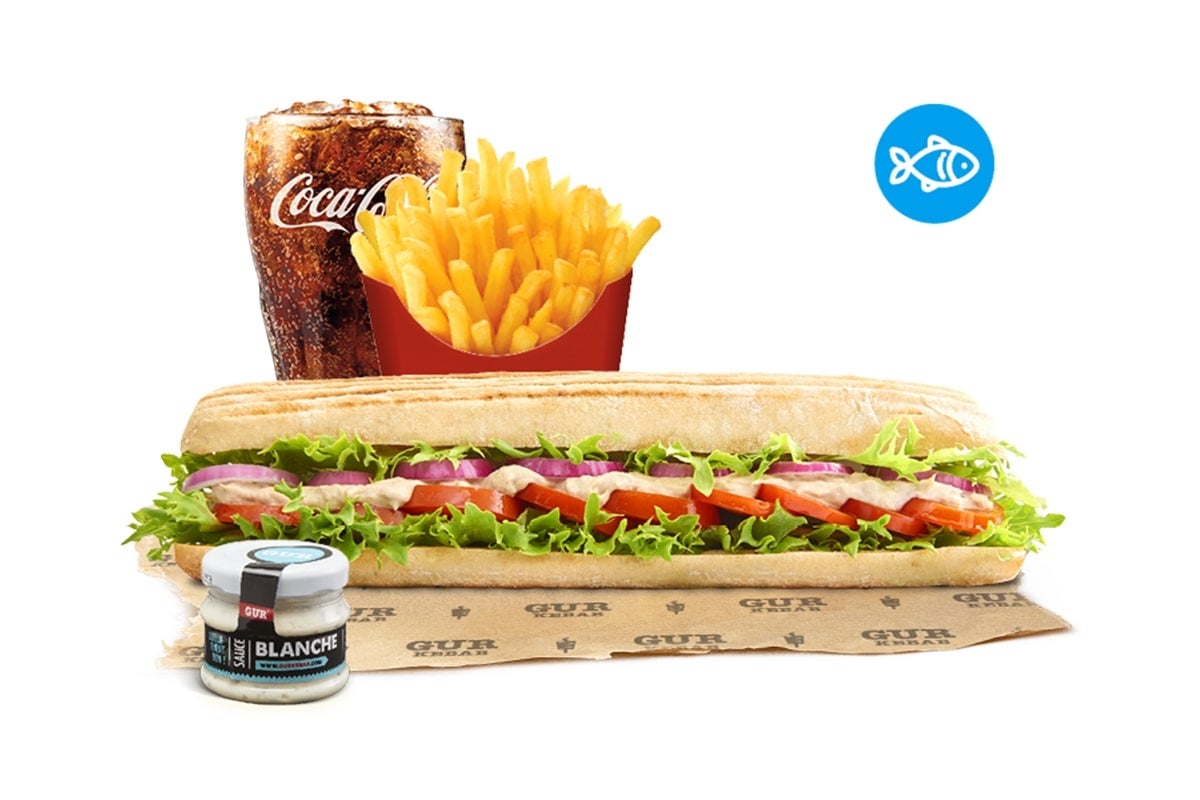 Menu sandwich thon