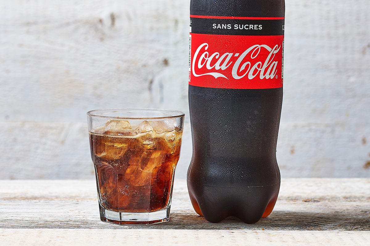 Coca-Cola sans sucres 1,25L