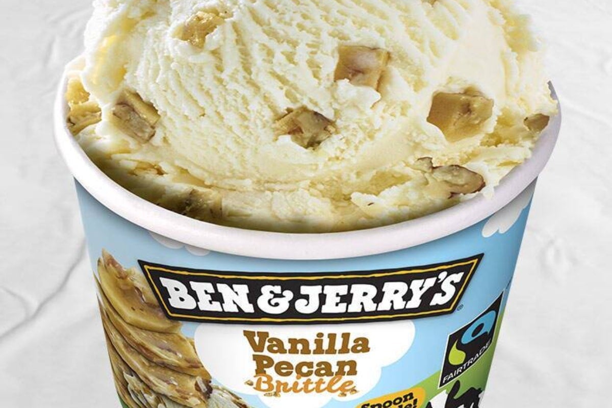 Ben & Jerry's Vanille Pecan Brittle - 100 ml