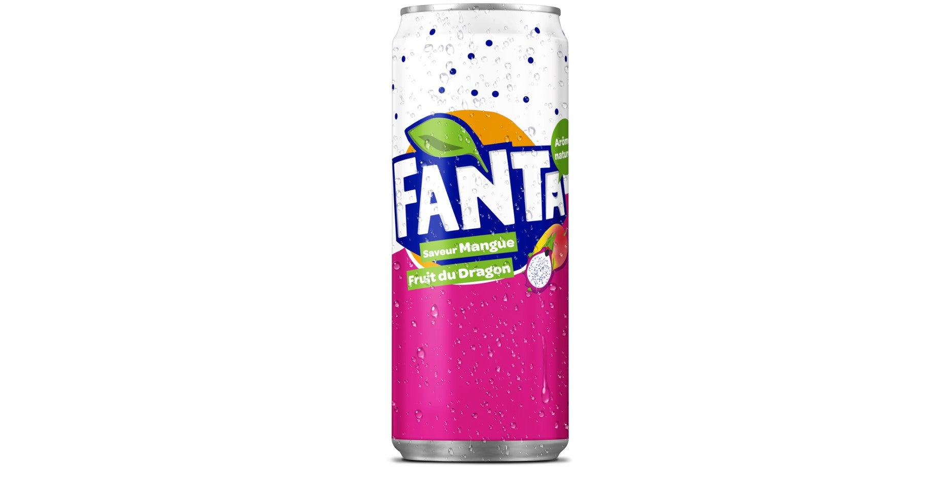 Fanta mangue fruit du dragon 33cl