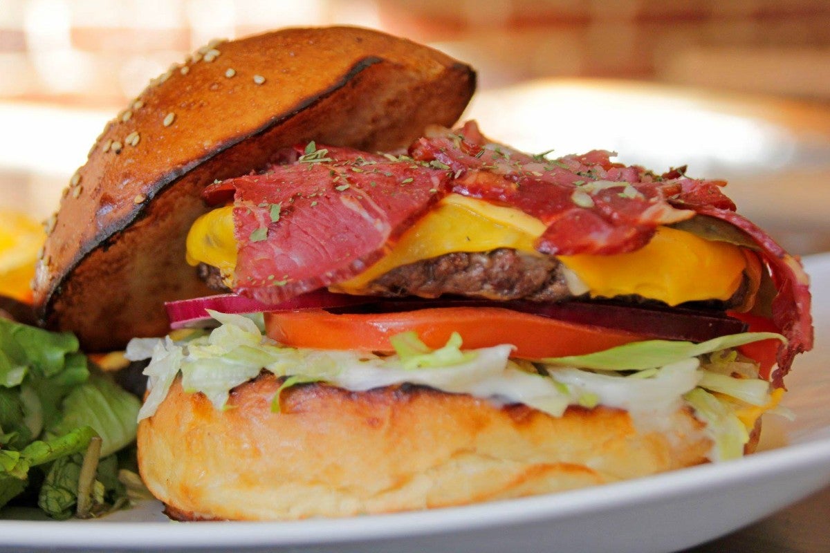 Menu  Bacon Burger