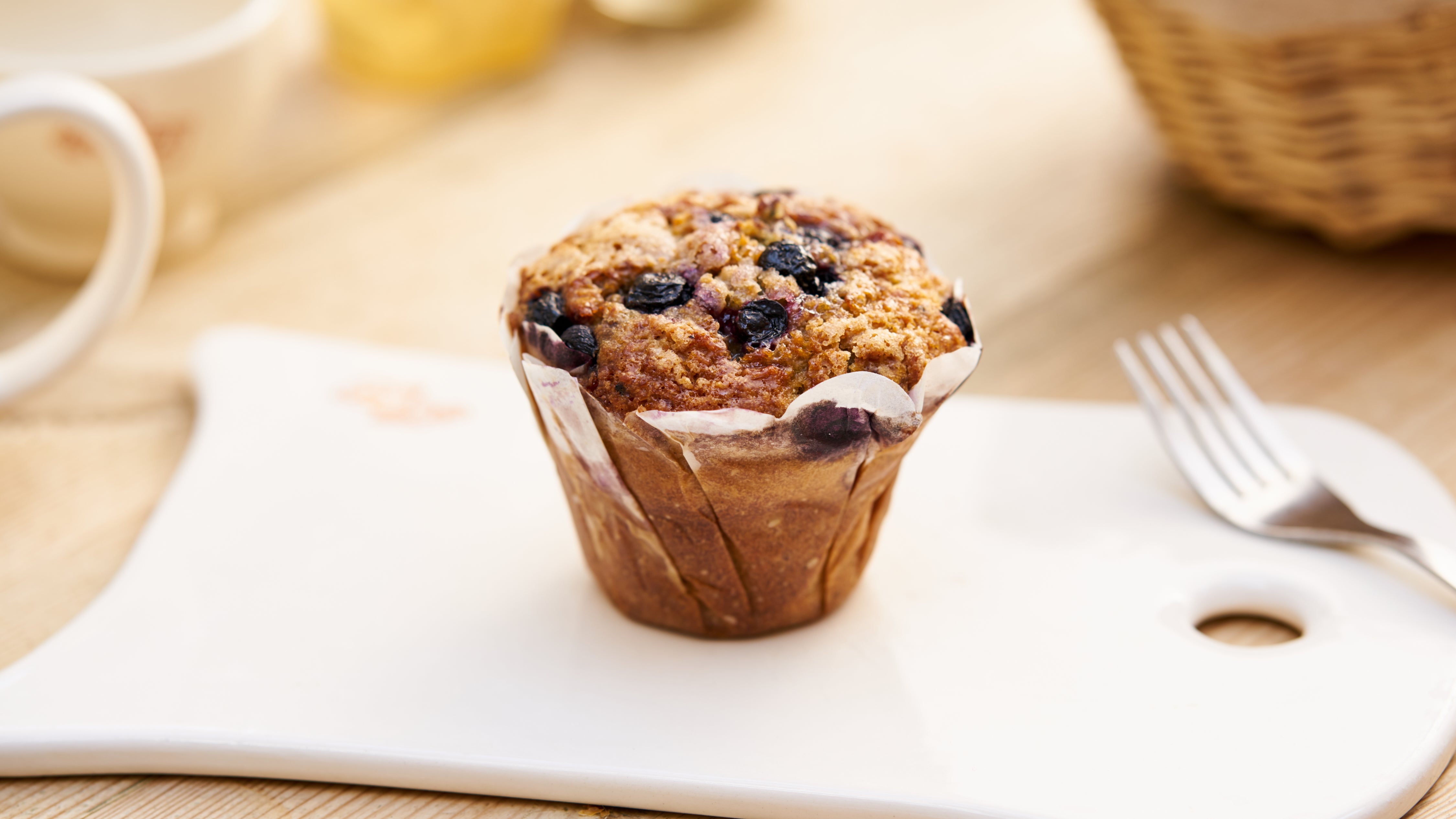 Muffin bio myrtilles (100% végétalien)