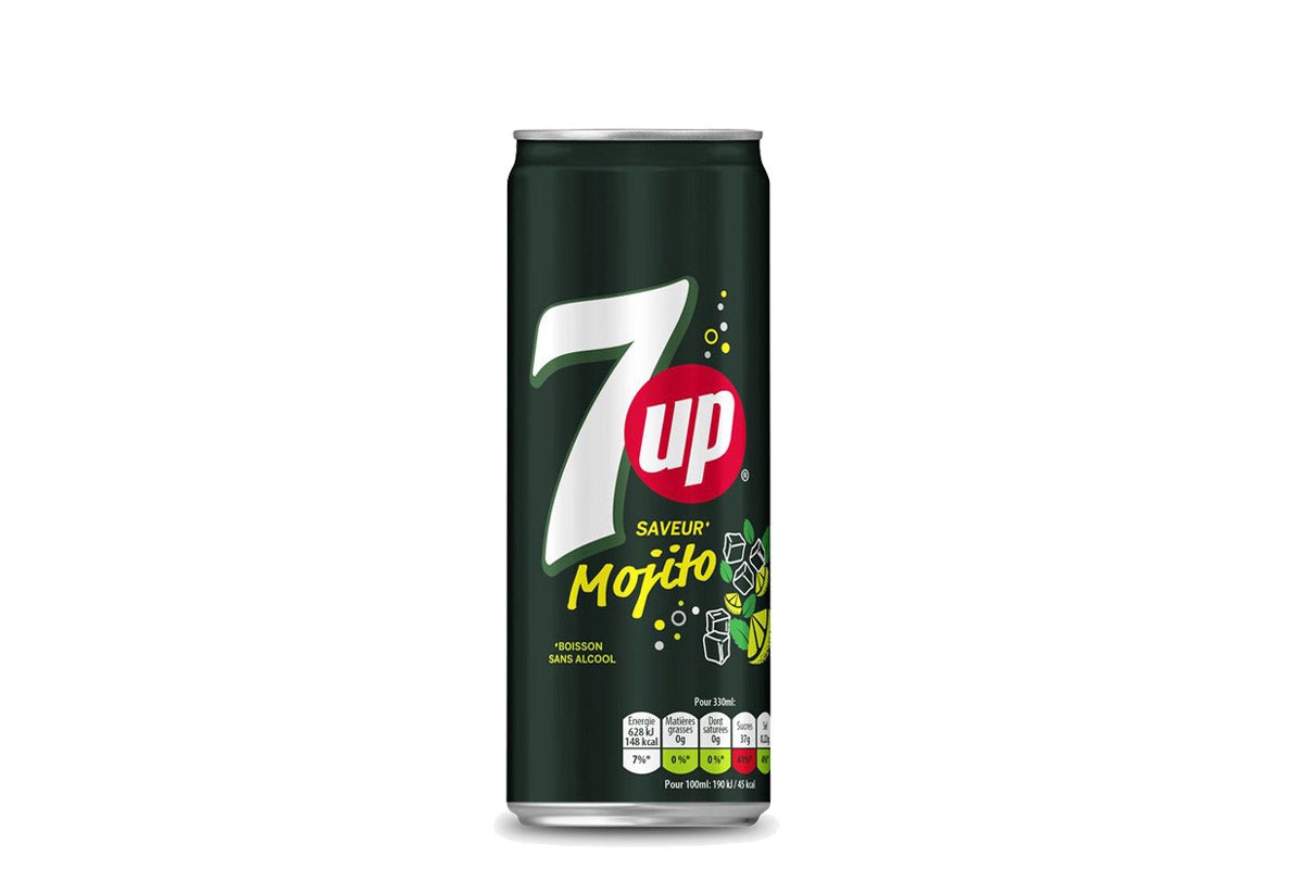 7Up mojito 33 cL