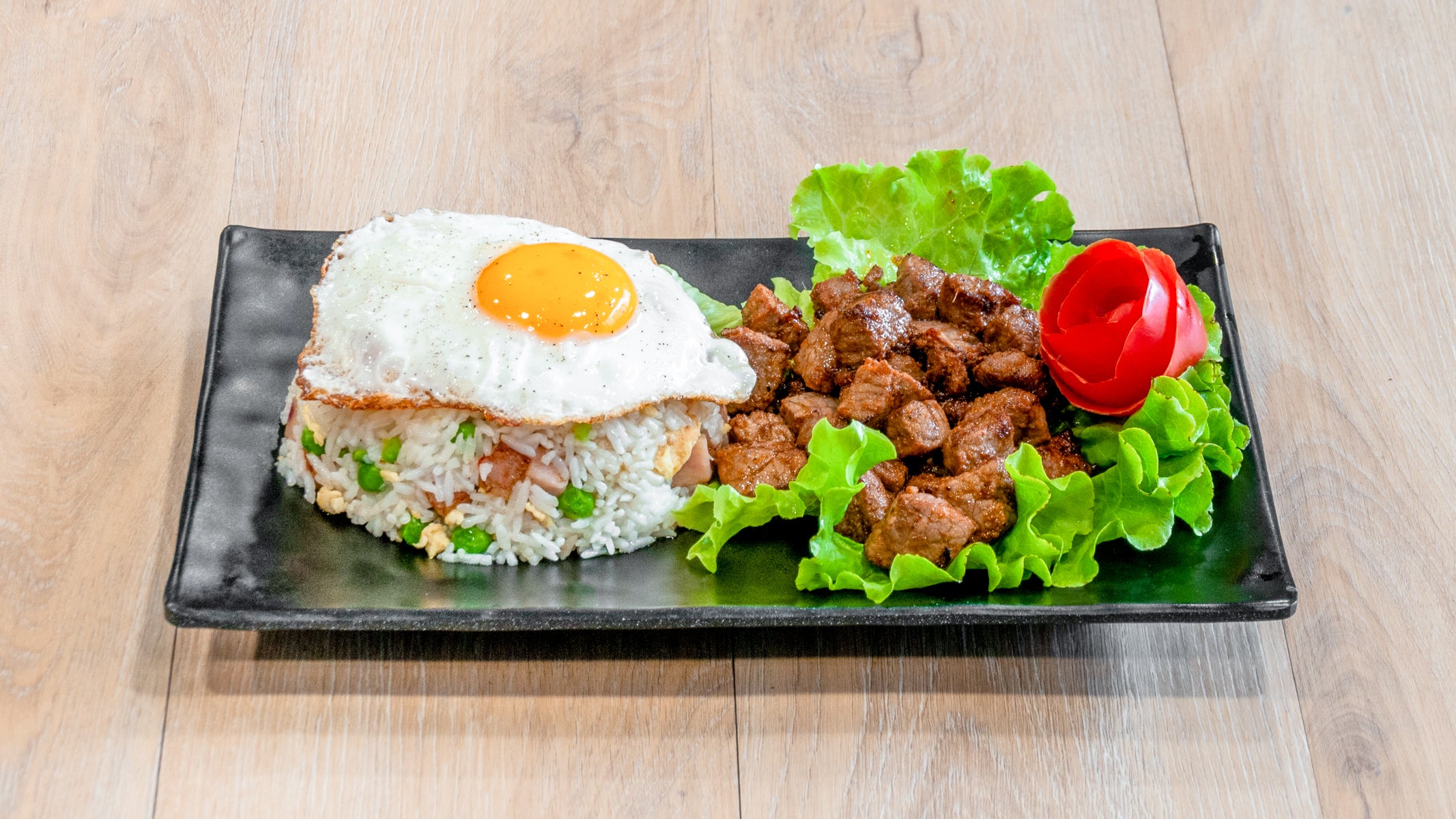 Lok lak riz cantonais