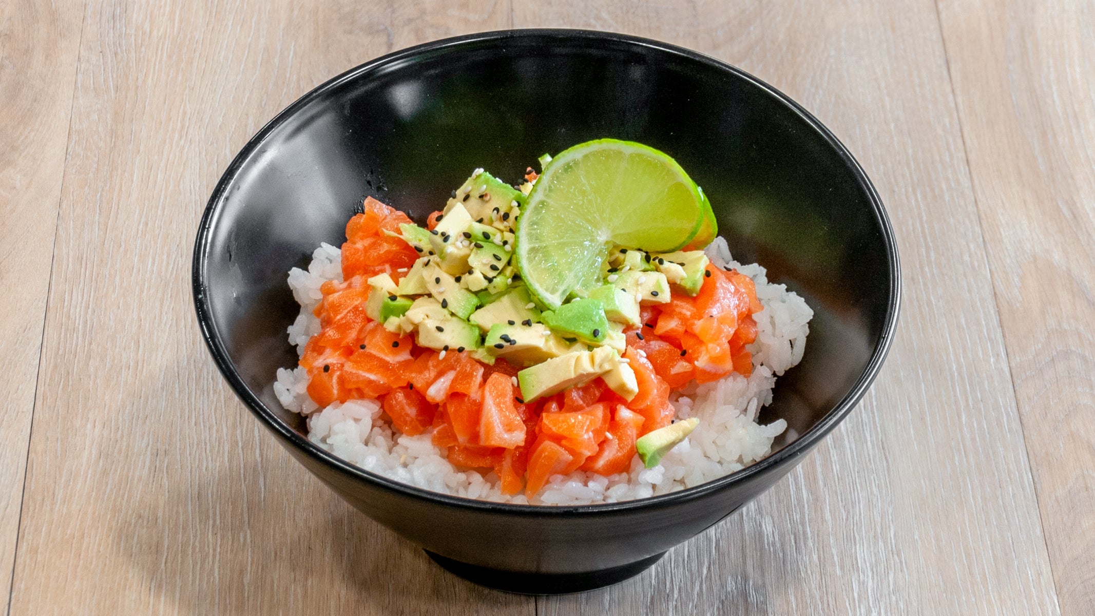 Tartare de riz saumon