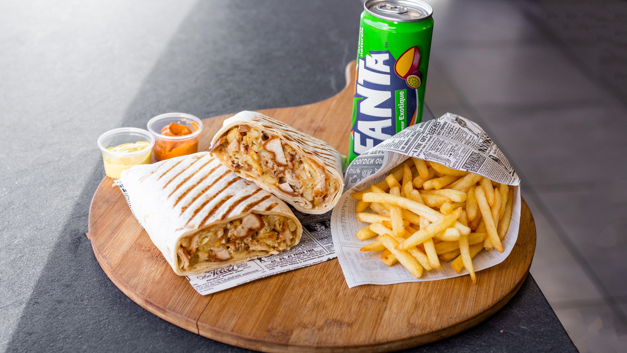 Menu tacos 1 viande