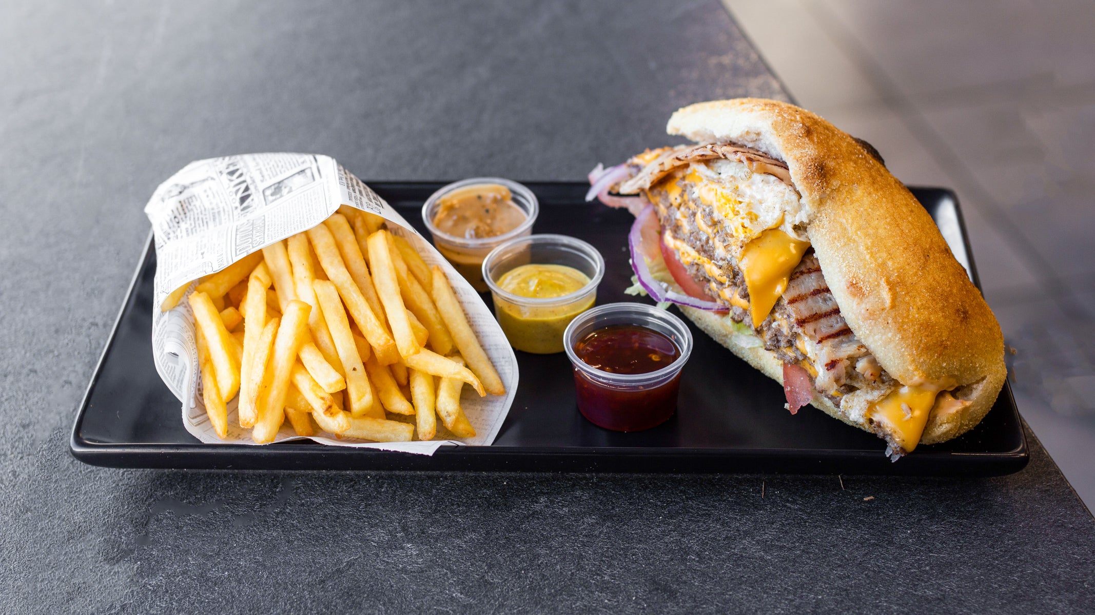 Menu sandwich normand