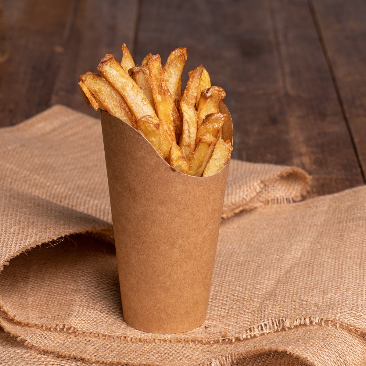 FRITES CRAZY - CHEDDAR + OIGNONS FRITS