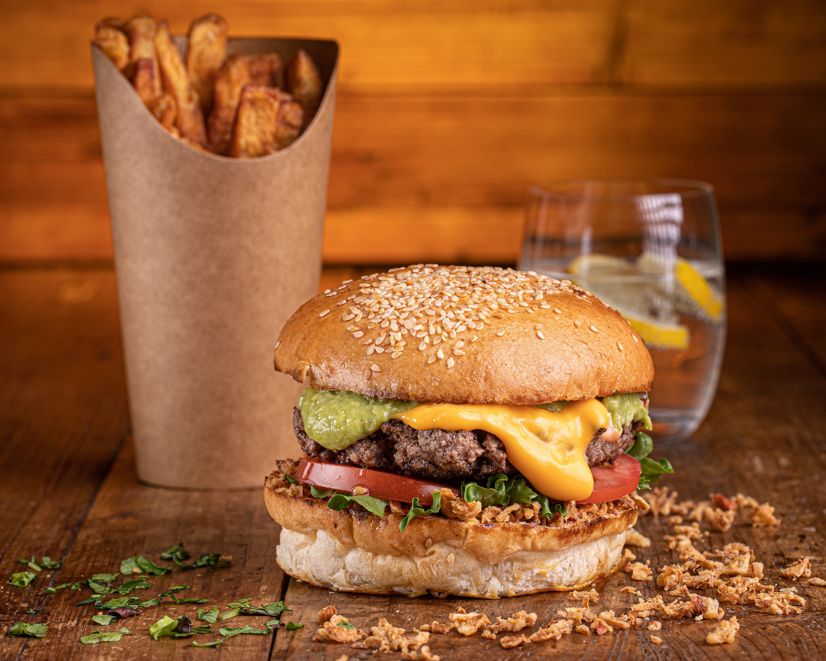 CHEESEBURGER + FRITES