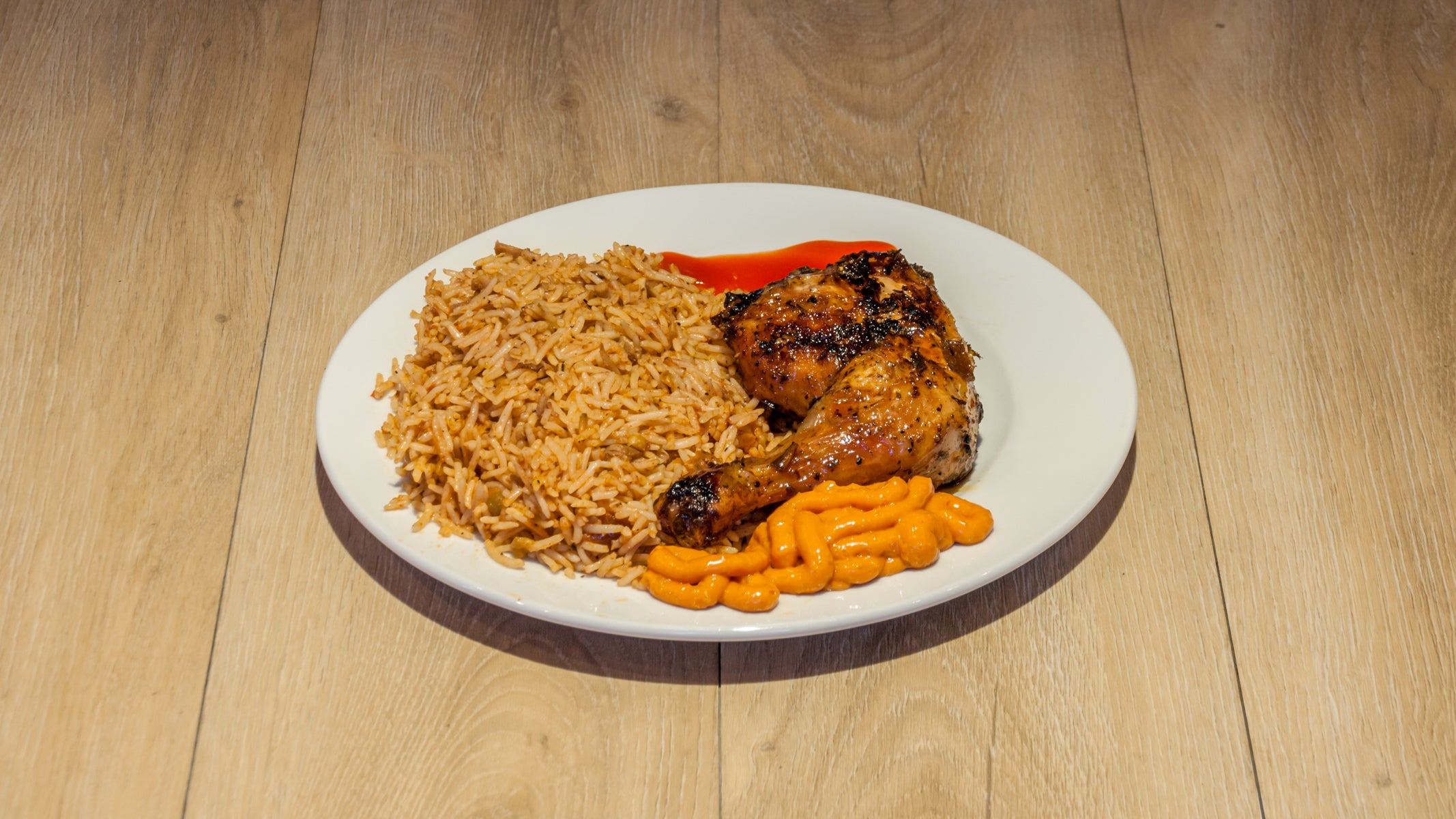 Cuisse de poulet grillé