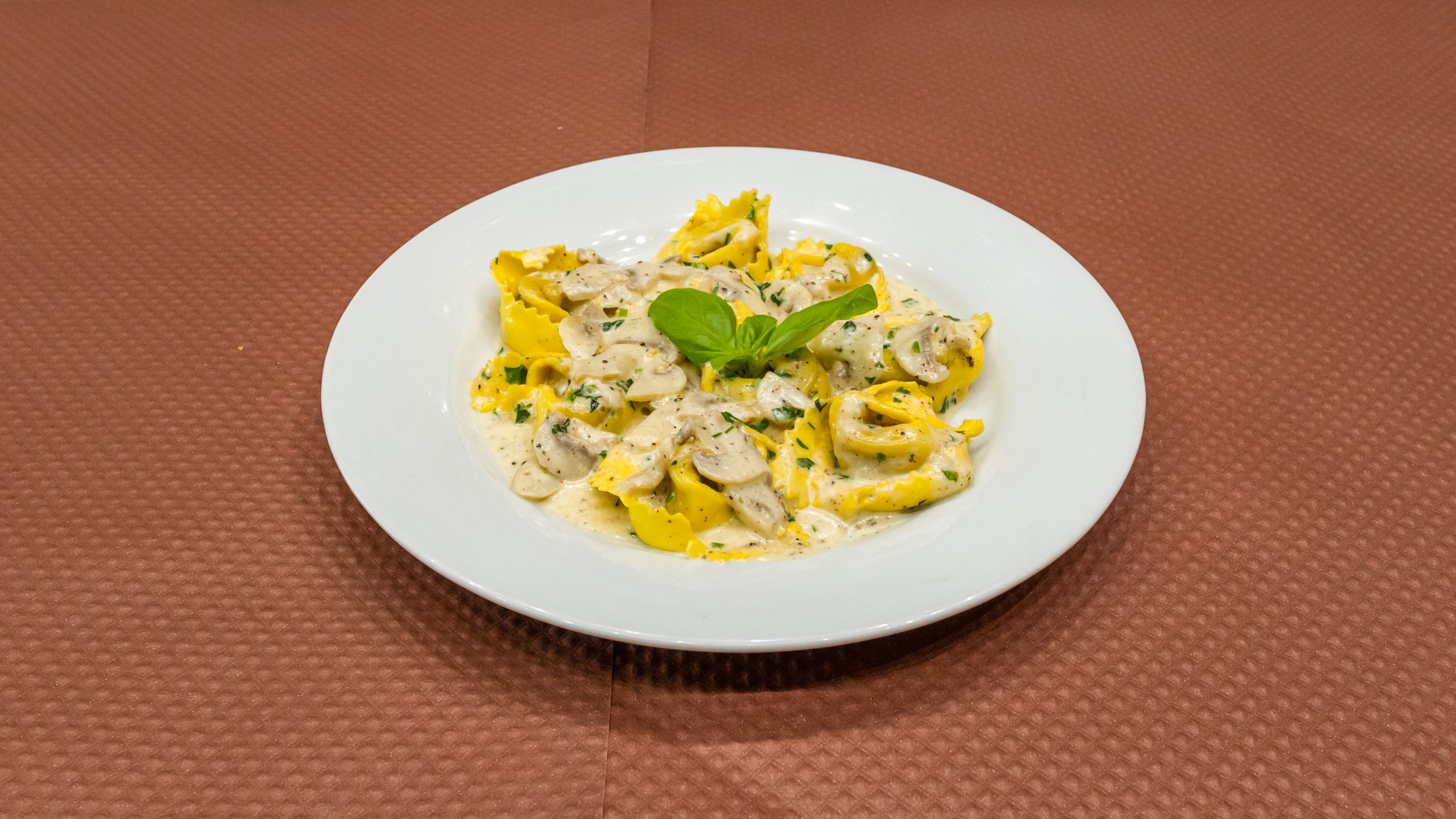 Ravioli aux champignons des bois