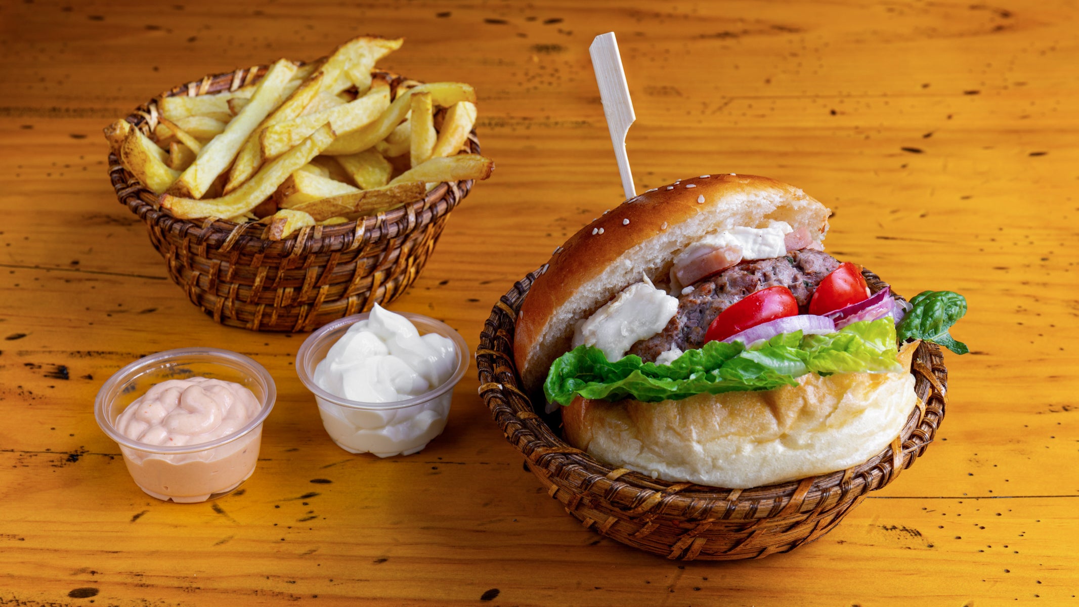 Chèvre miel Burger 🍯