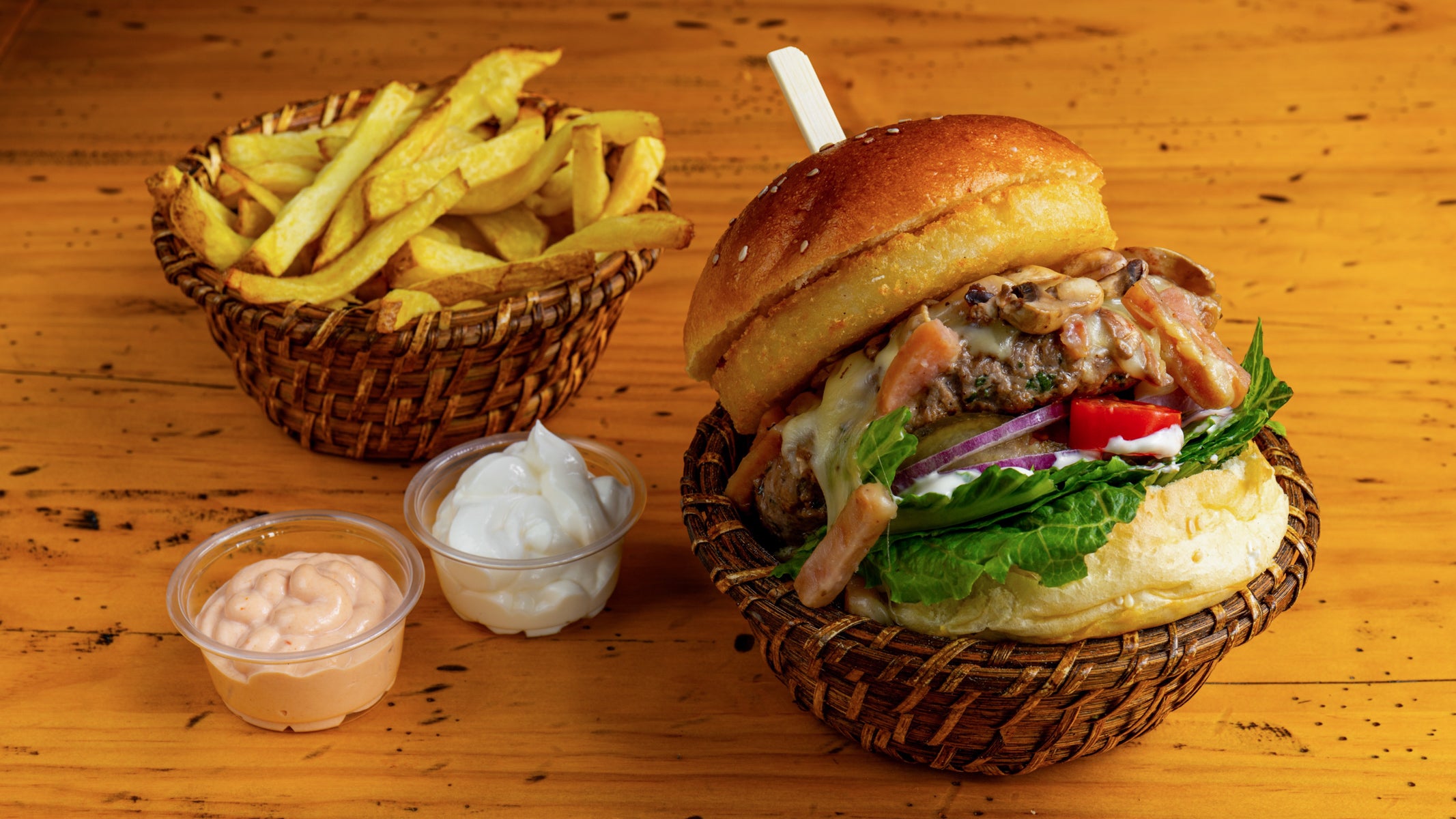 Raclette Burger