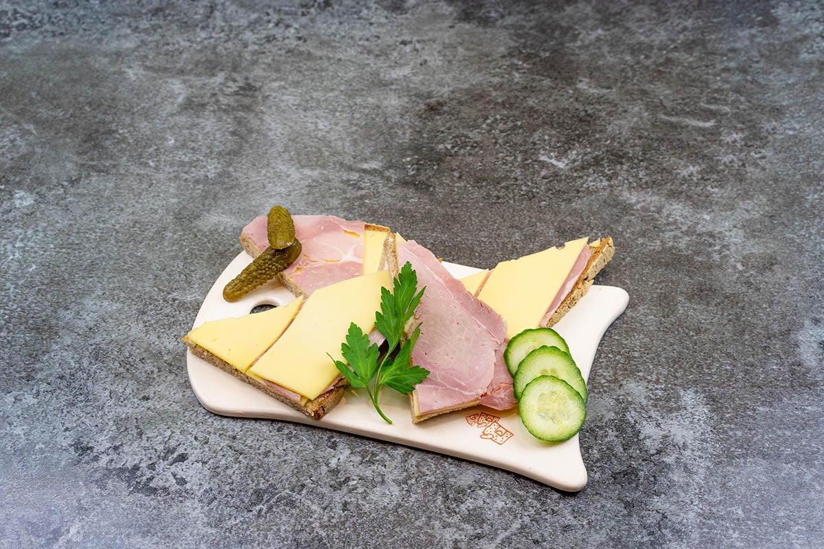 Tartine Jambon Blanc & Comté Bio