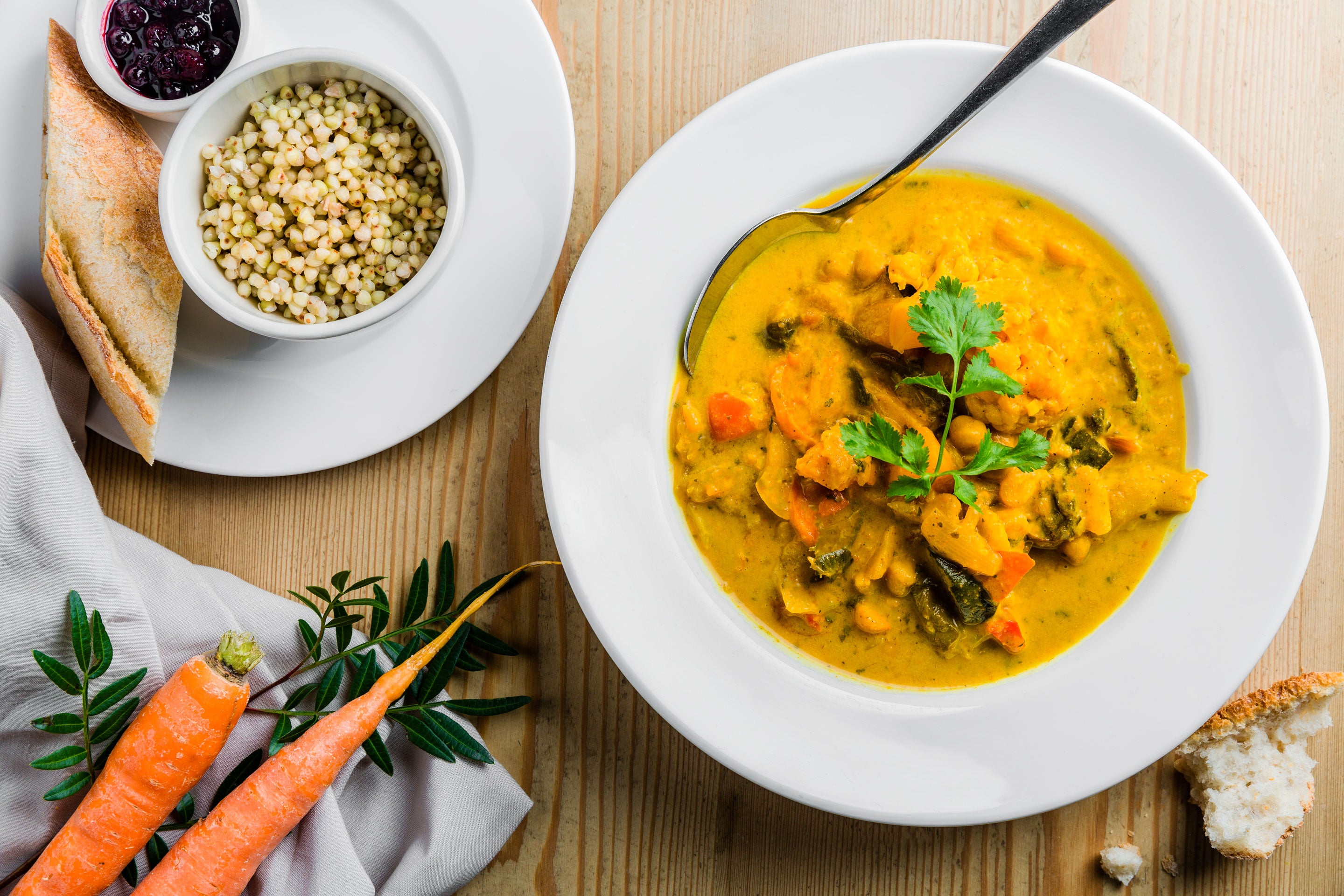 Curry de Coco aux Légumes