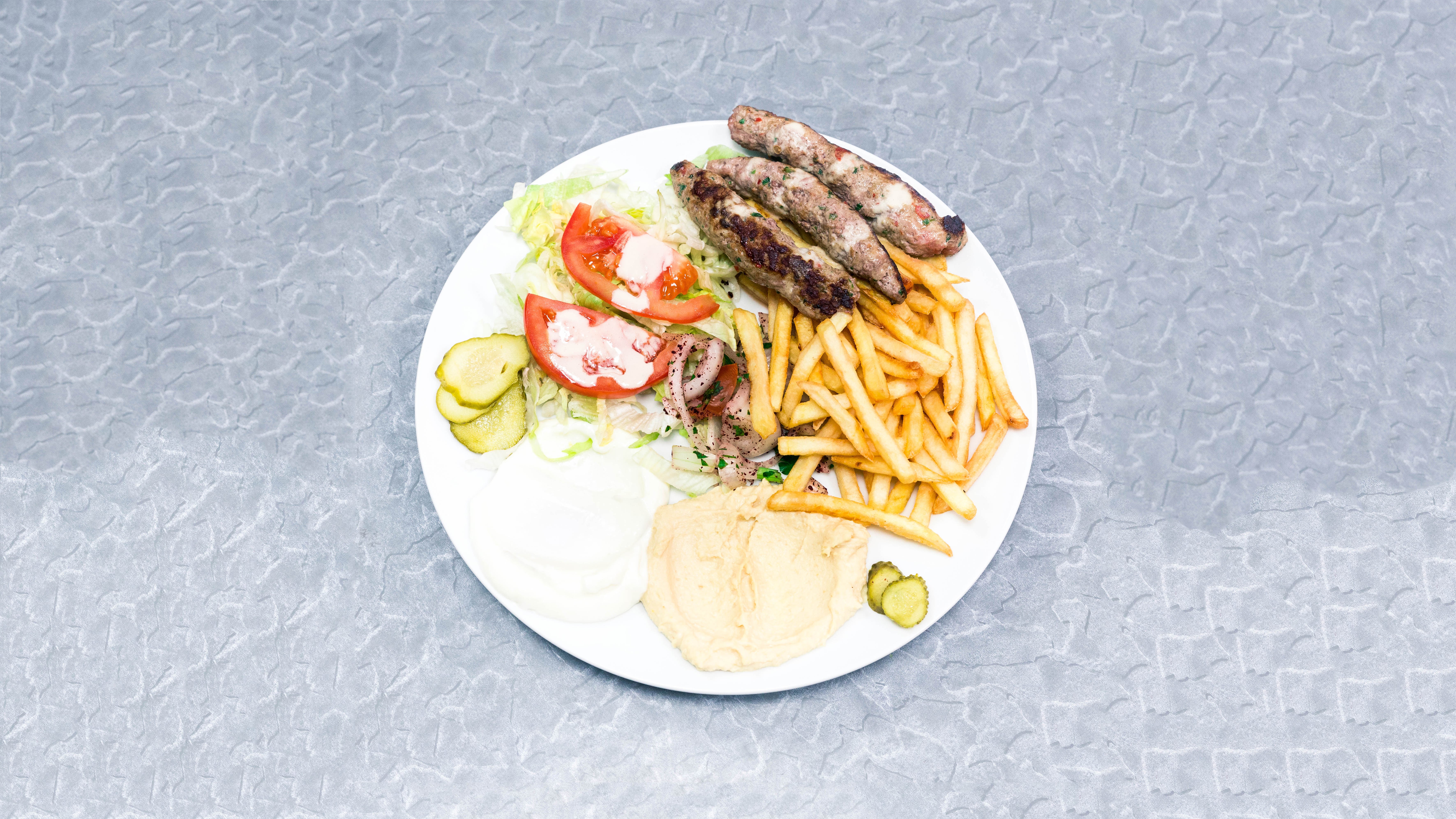Assiette kefta