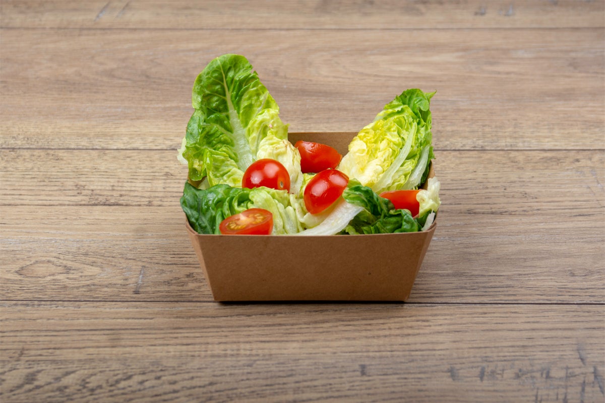Salade sucrine, tomates cerises