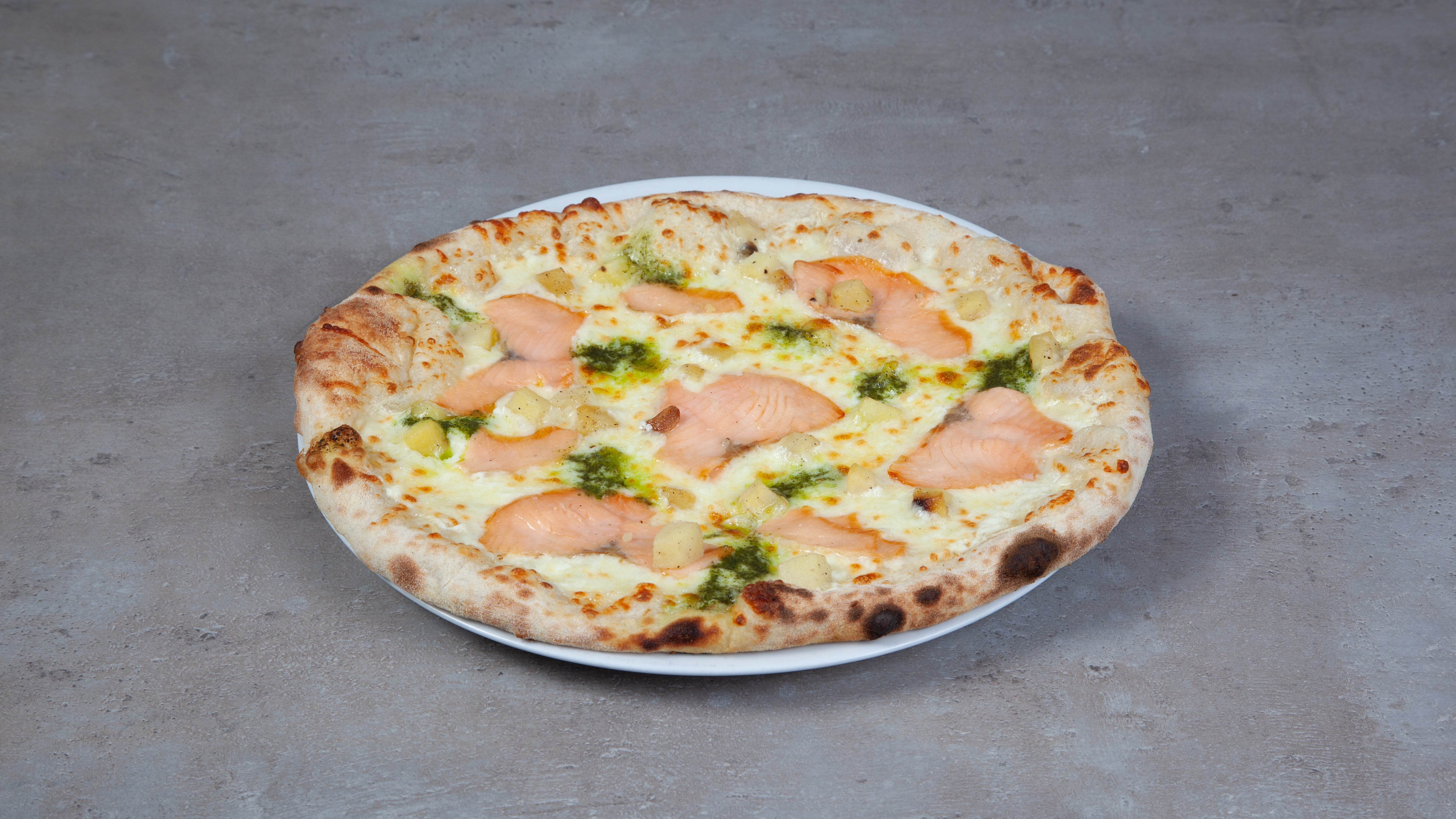 Pizza Norvégienne 🍕🧀🐠🥔