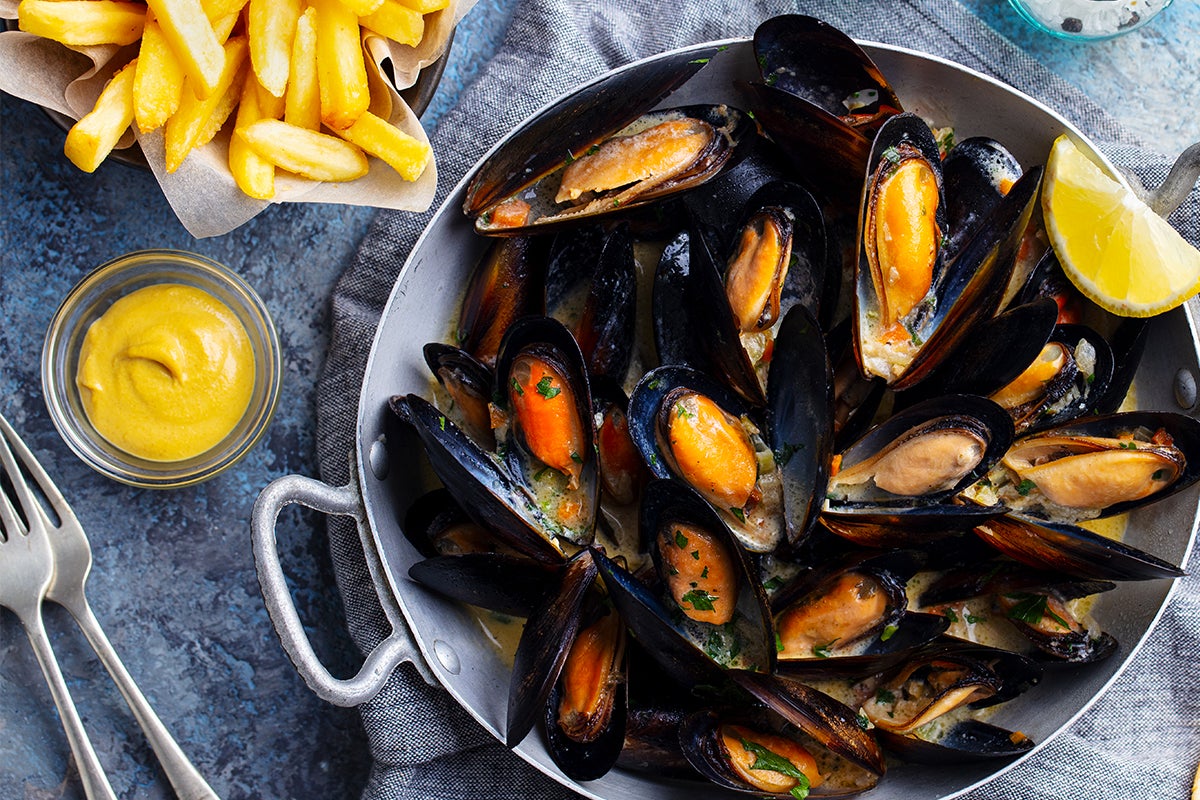 1 Moule Marinières = 1 Moule au choix Offerte