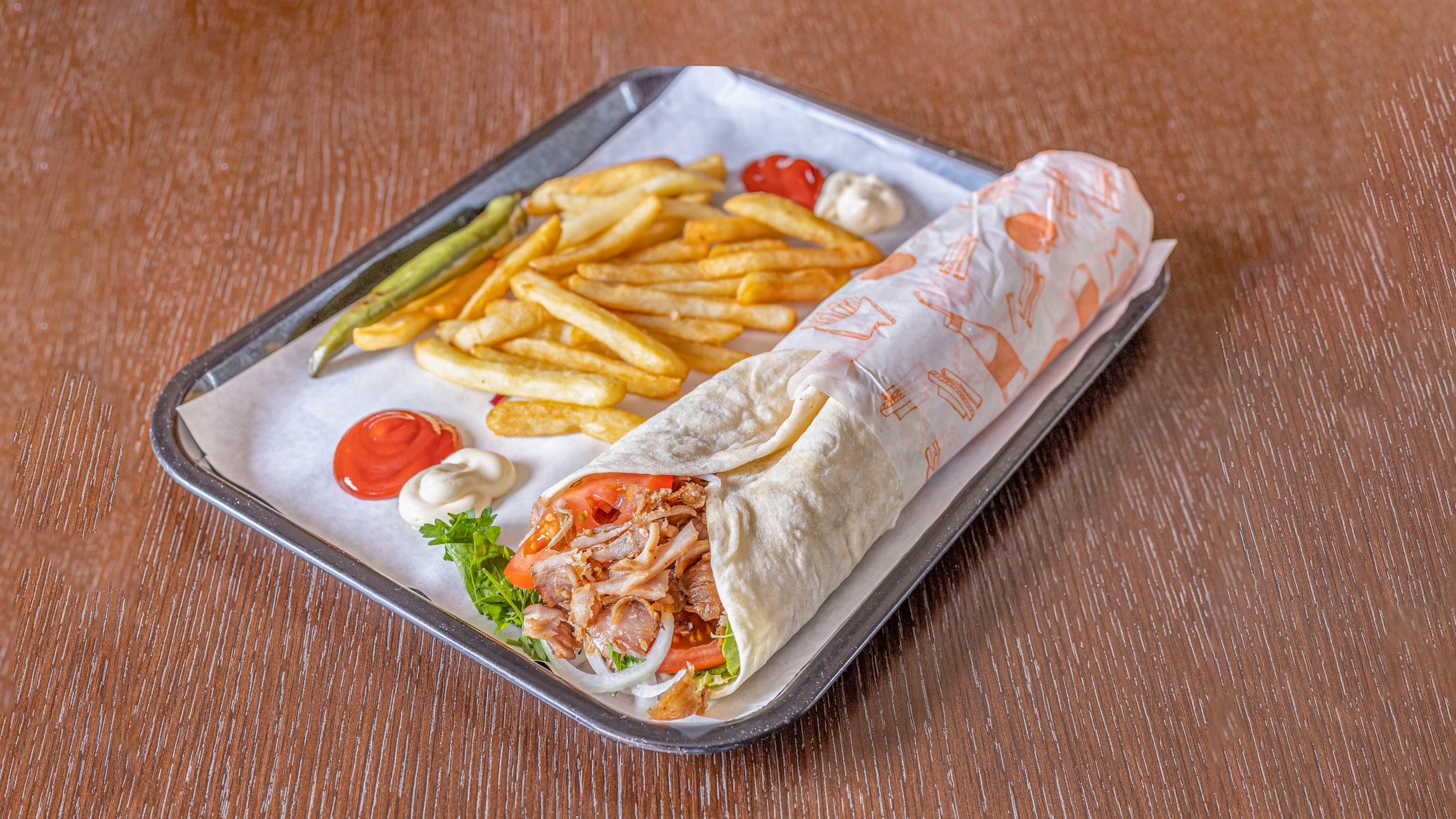 Assiette de kebab