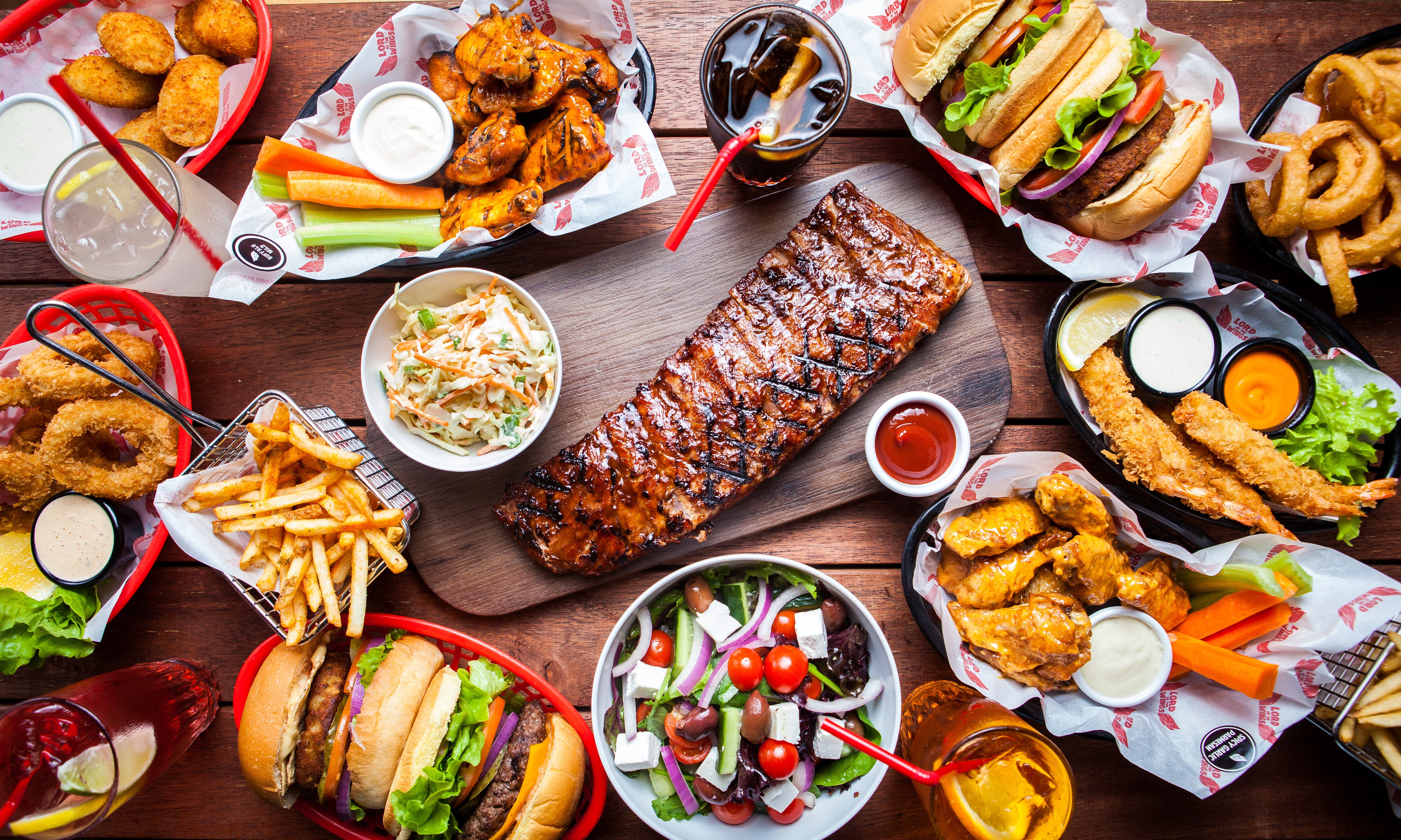 Lord of the Wings delivery from Robina Order with Deliveroo