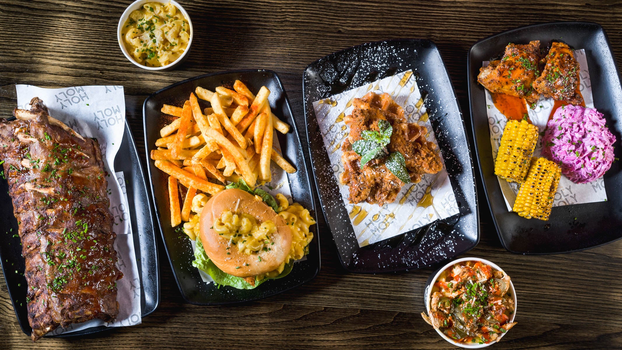 Holy Moly Macaroni delivery from Birmingham City Centre Order with