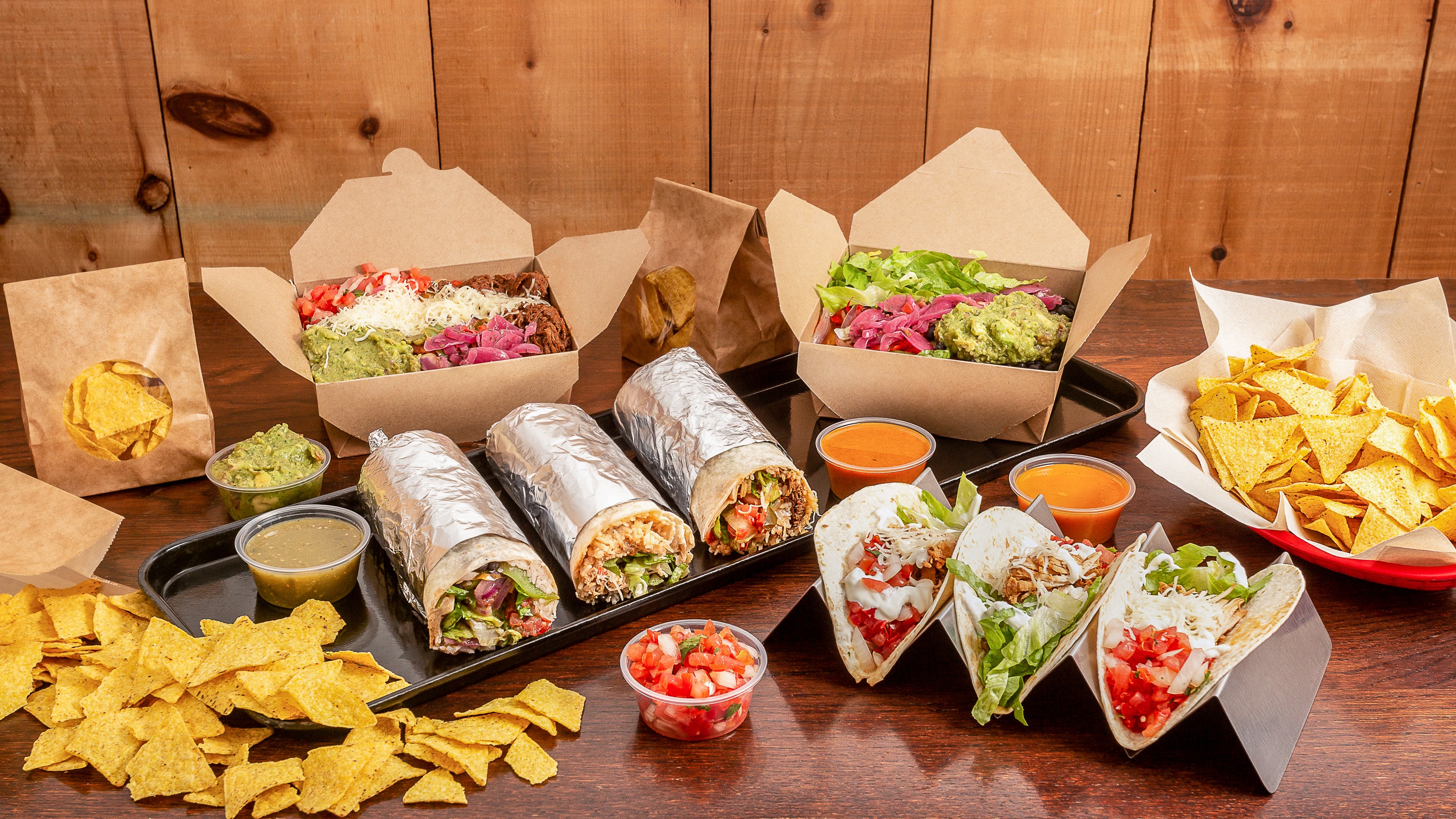 Mission Burrito delivery from The Oracle Order with Deliveroo