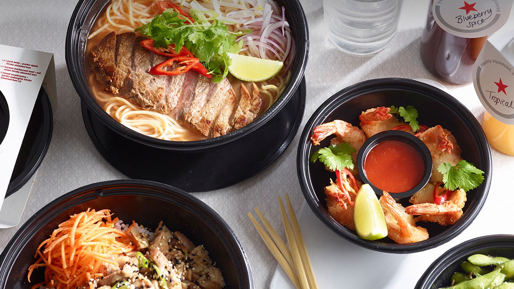 Wagamama delivery from Victoria Square Order with Deliveroo