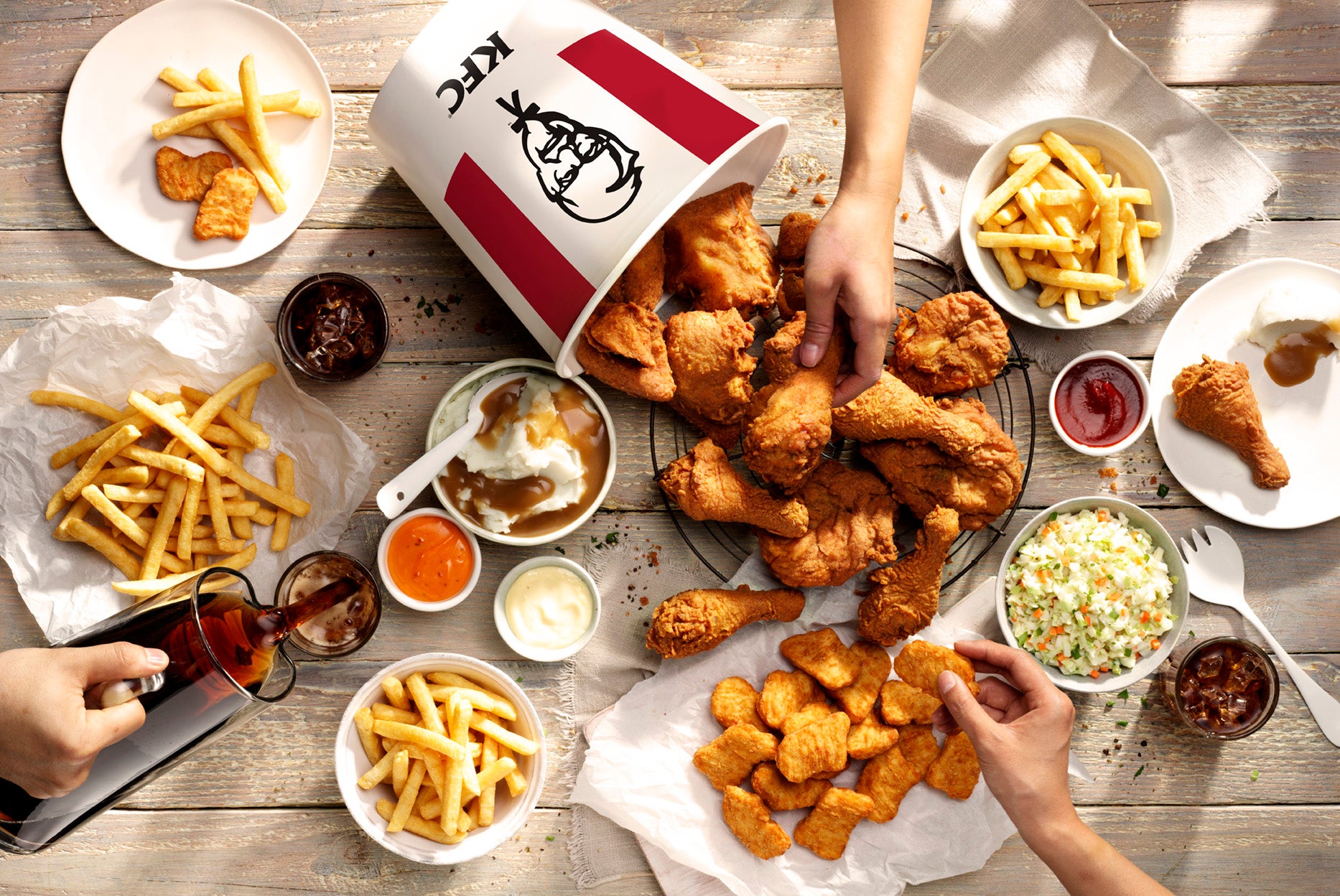 KFC Caulfield delivery from Malvern Order with Deliveroo