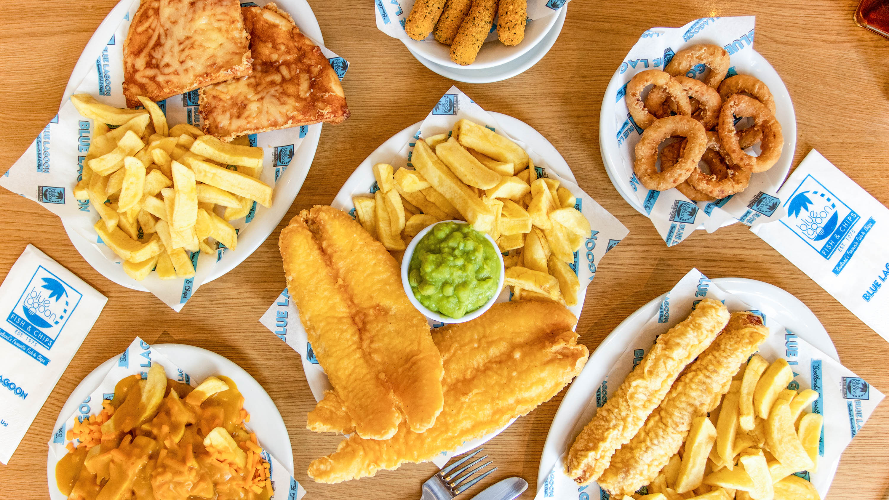 Blue Lagoon Fish & Chips delivery from Stirling Order with Deliveroo