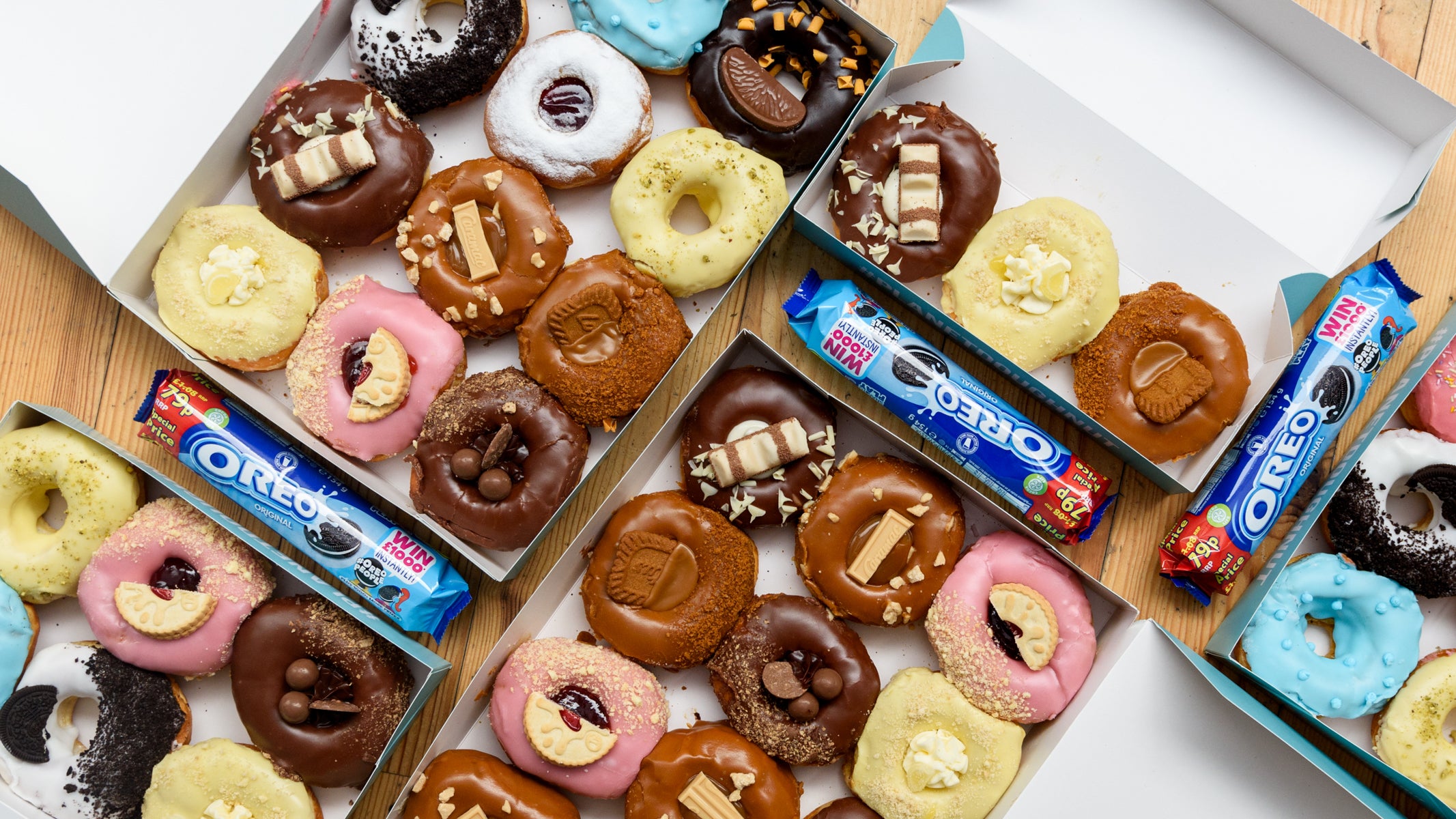 Doughnut delivery from Shrewsbury Order with Deliveroo