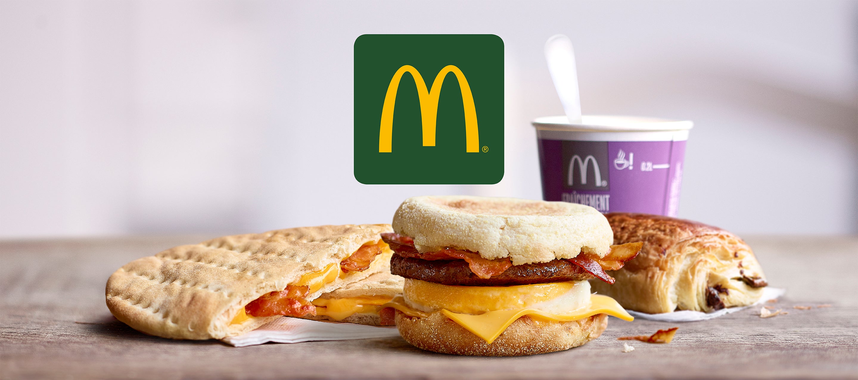McDonald's - Ontbijt bezorging van Centrum - Bestel met Deliveroo