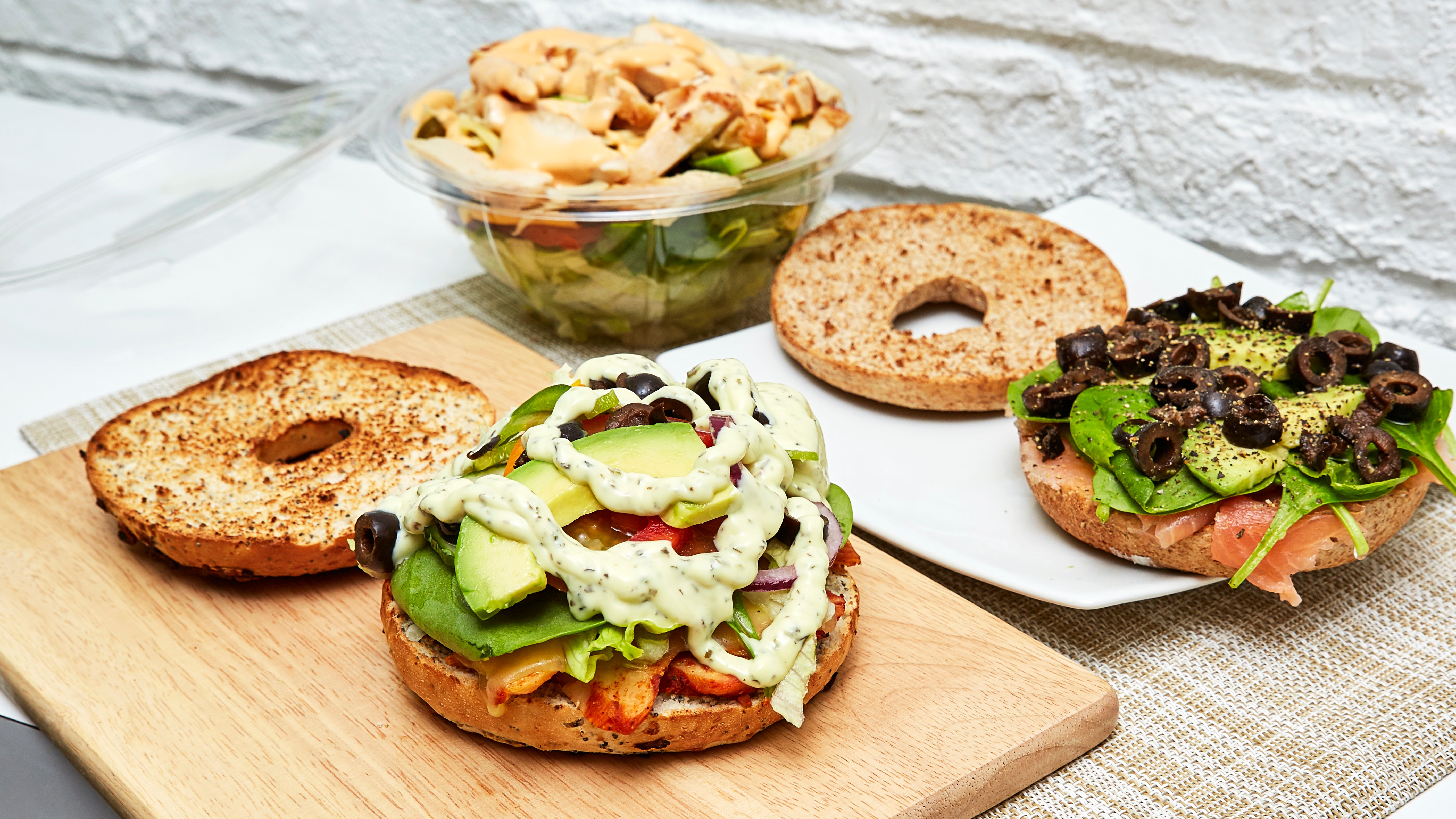 Bagel Break delivery from Leicester City Centre Order with Deliveroo