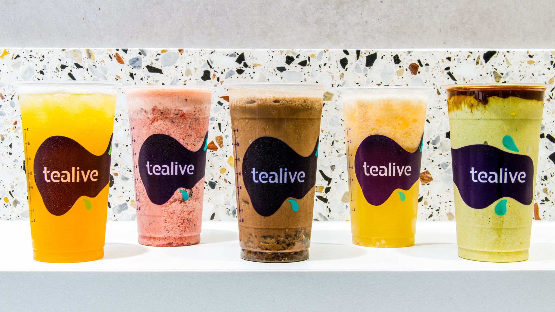 Tealive delivery from Manchester Central Order with Deliveroo