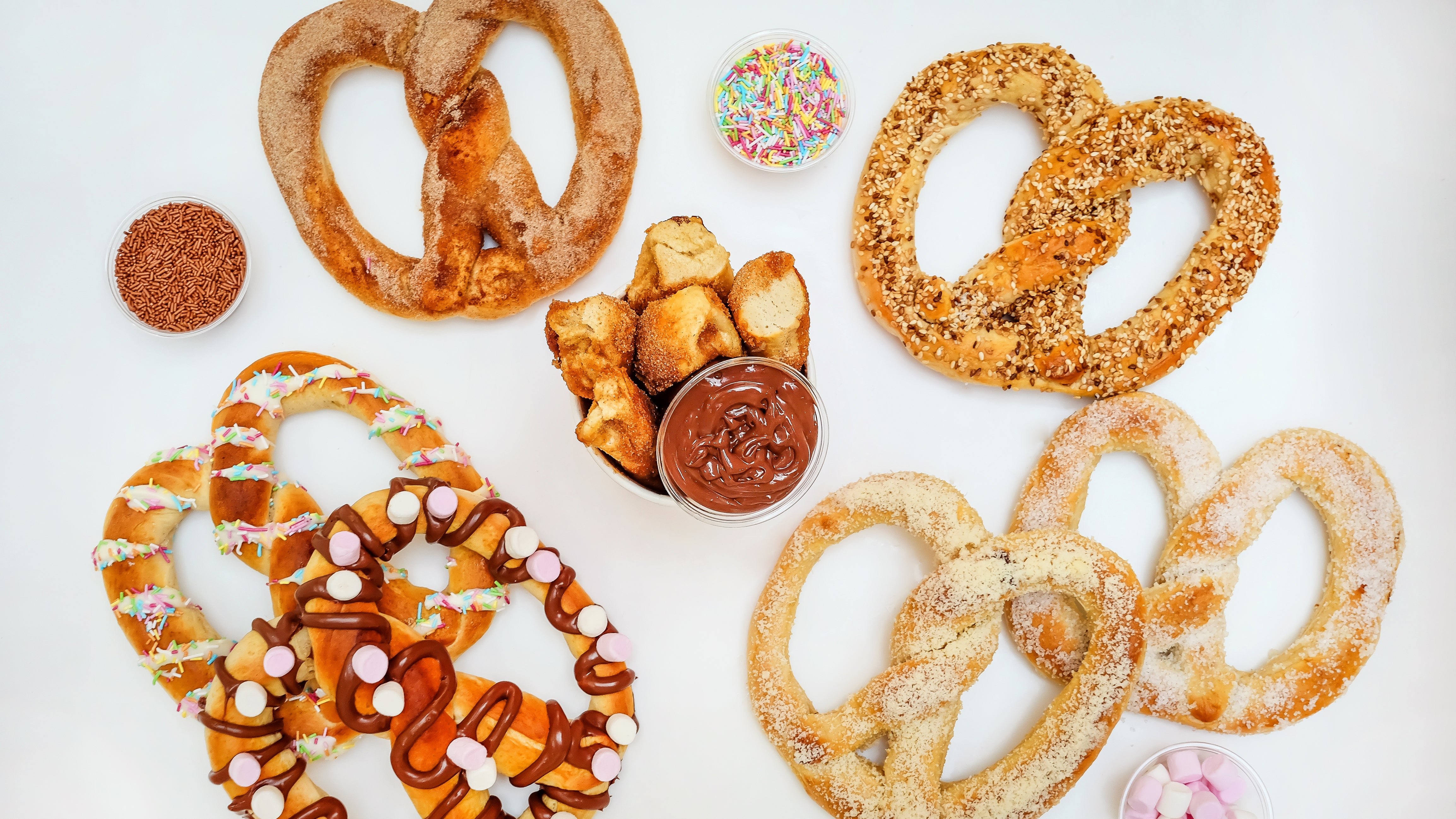 Mr Pretzels delivery from Bullring Order with Deliveroo