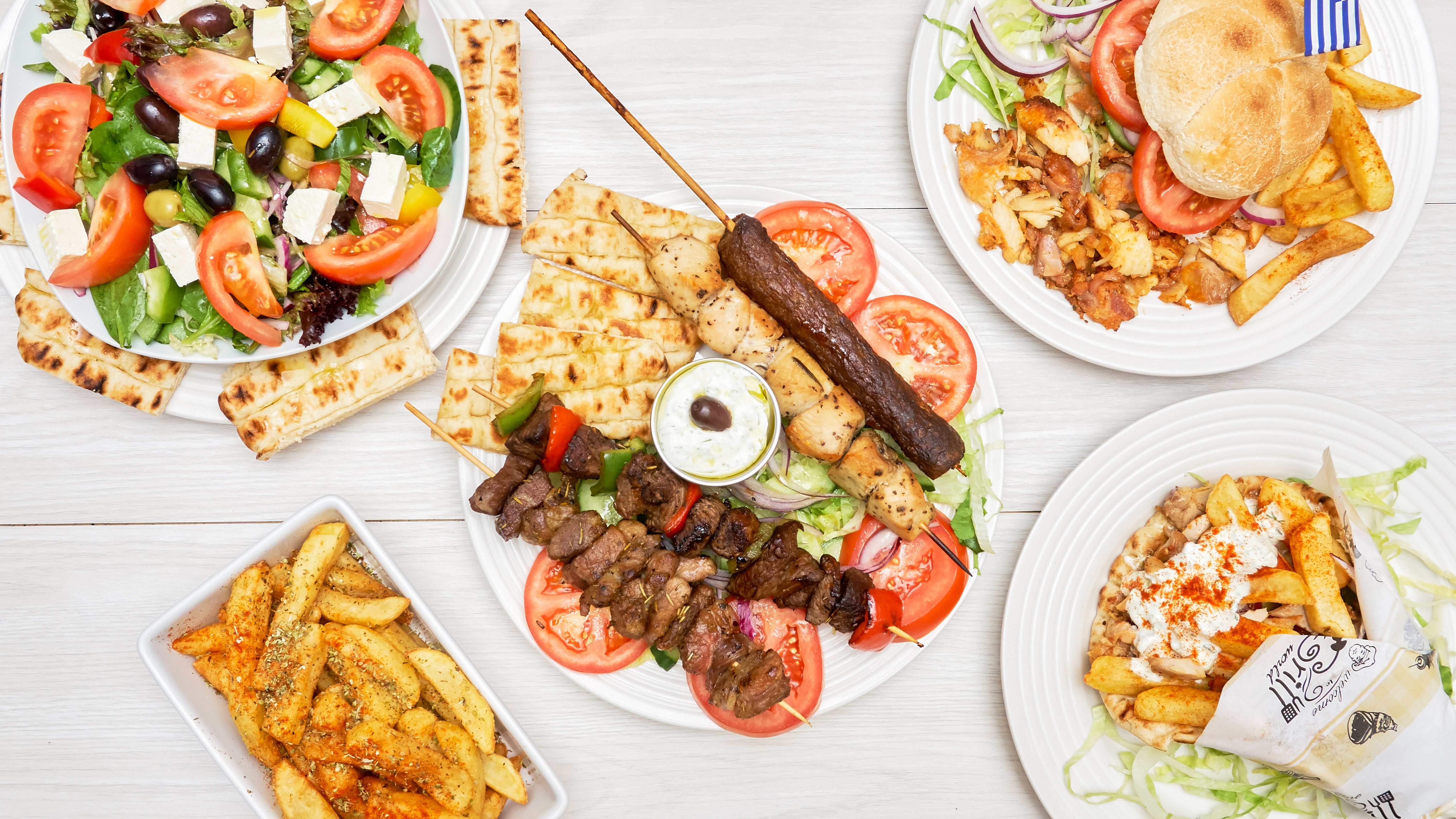 The Olive Greek Street Food delivery from Leicester City Centre