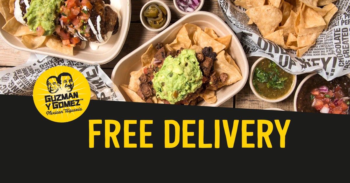 Guzman y Gomez delivery from Sydney Order with Deliveroo Guzman y Gomez delivery from Sydney Order with Deliveroo