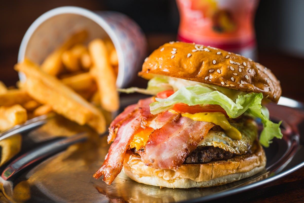 Huxtaburger delivery from Collingwood Order with Deliveroo