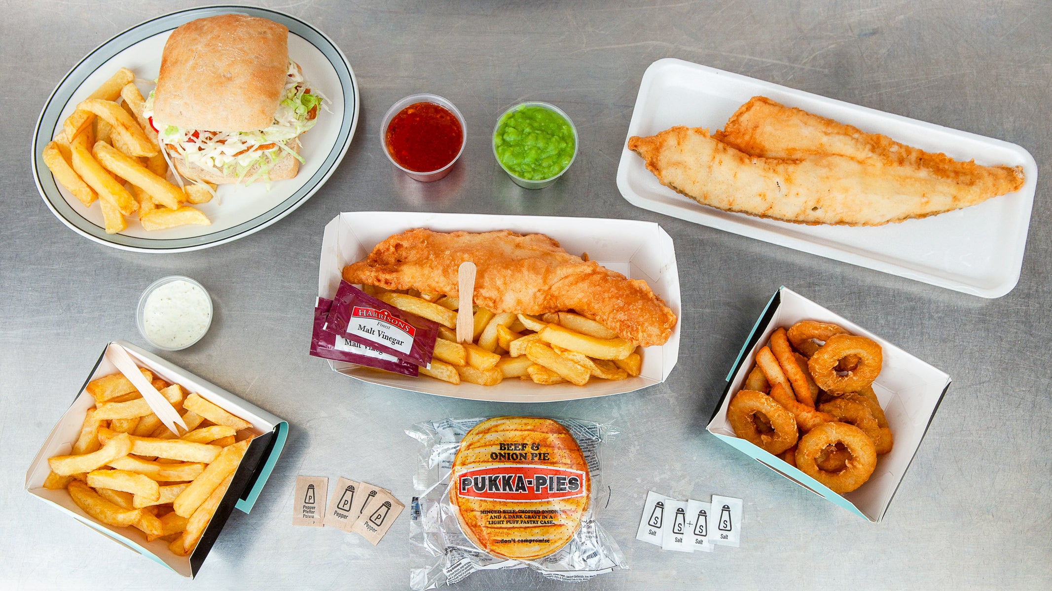 Wilsons Fish and Chips delivery from Chingford Order with Deliveroo