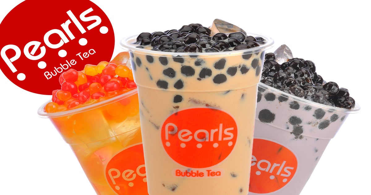 Pearls Bubble Tea Reading delivery from Reading University Order with