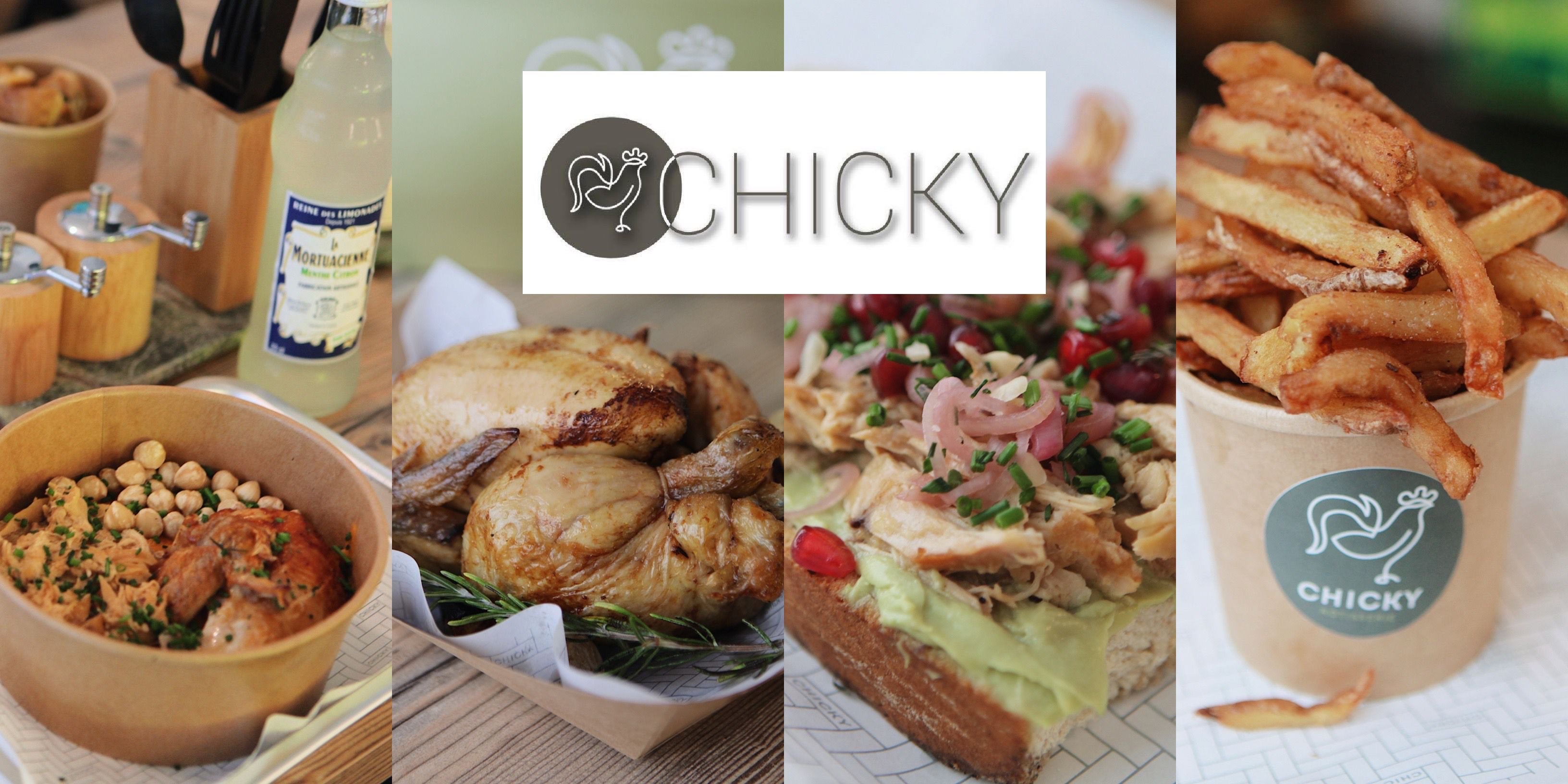 Livraison Chicky Parisian Roasted Chicken à Paris 2ème Bourse Commandez avec Deliveroo