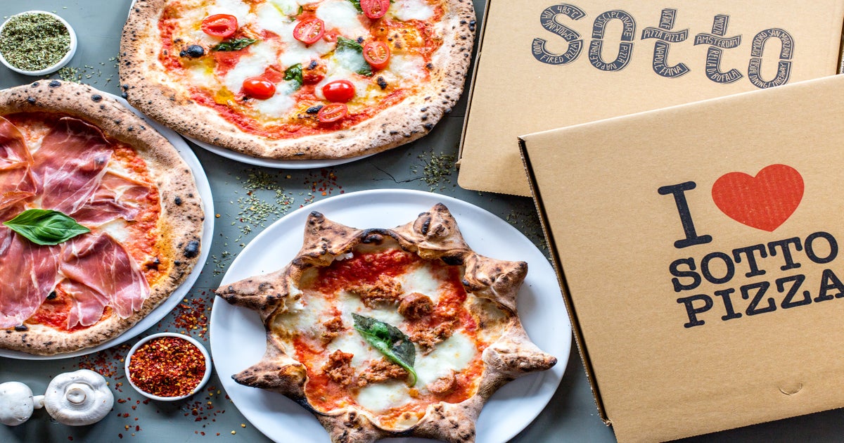 Sotto Pizza Kadijkplein delivery from Plantagebuurt Order with Deliveroo