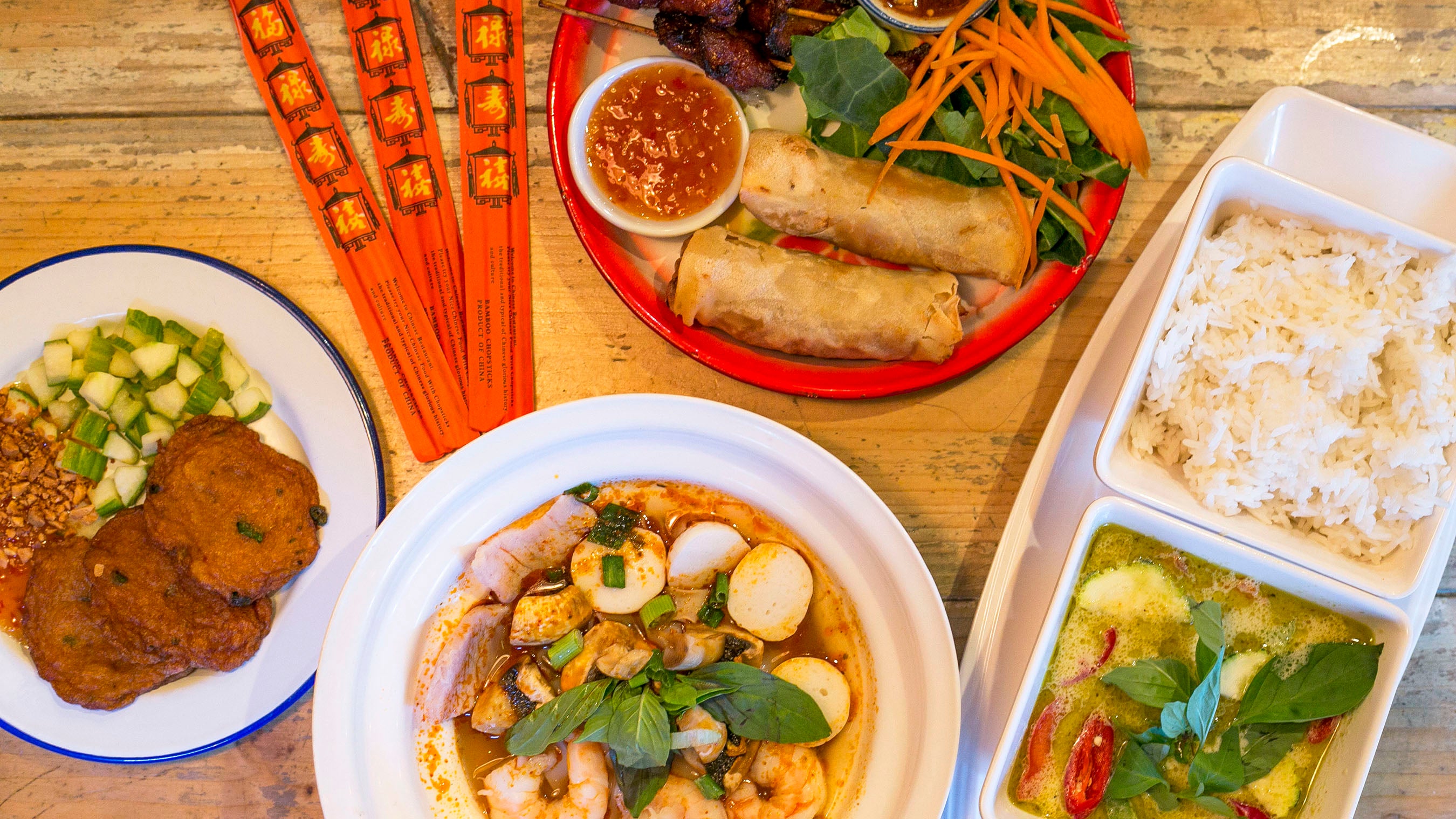 My Thai delivery from Manchester Central Order with Deliveroo