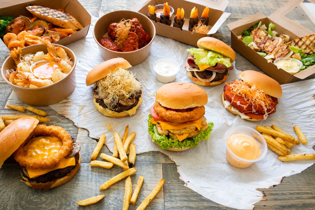 Lava Burger delivery from Business Bay Order with Deliveroo