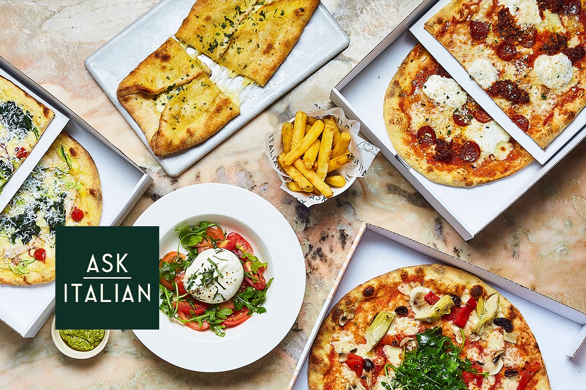 ASK Italian Pasta & Pizza delivery from Newcastle City Centre Order