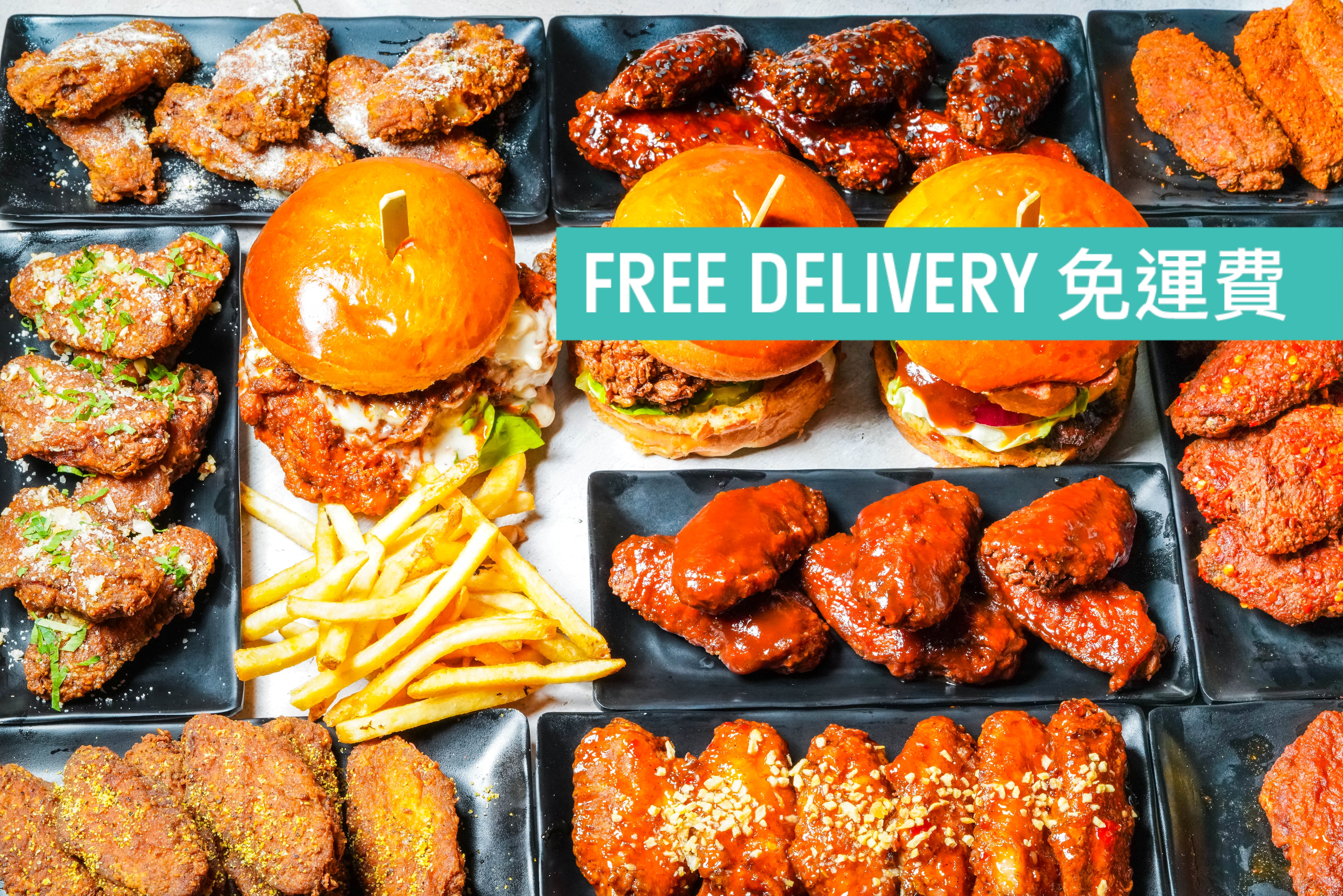 Empire Wings delivery from Wanchai Order with Deliveroo