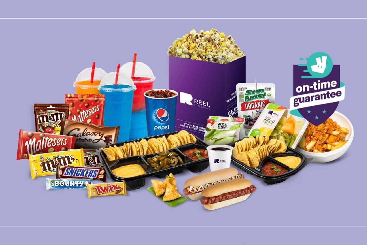 Reel Cinemas delivery from Dubai Mall Order with Deliveroo