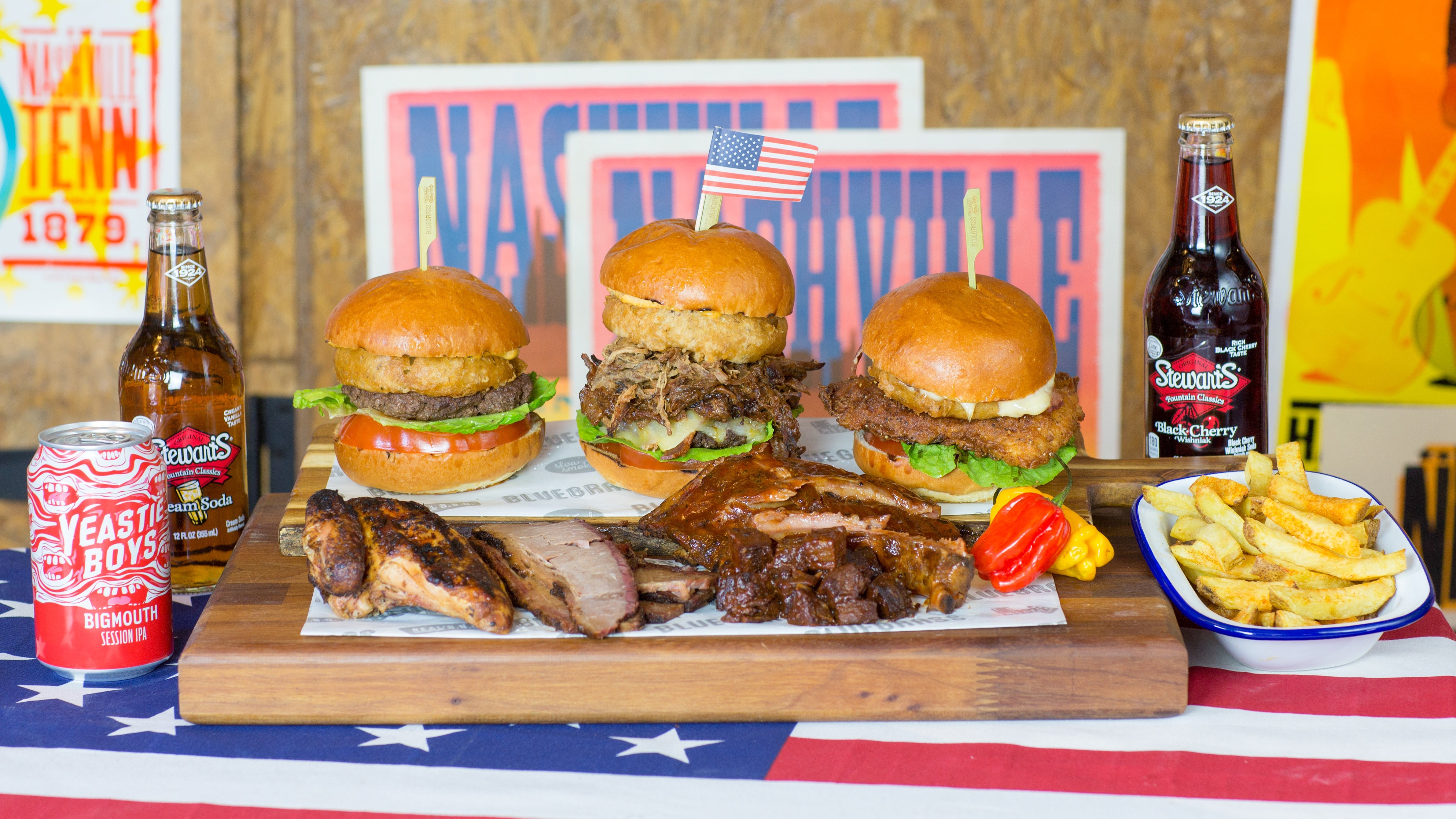 Bluegrass BBQ delivery from Windsor and Eton Order with Deliveroo