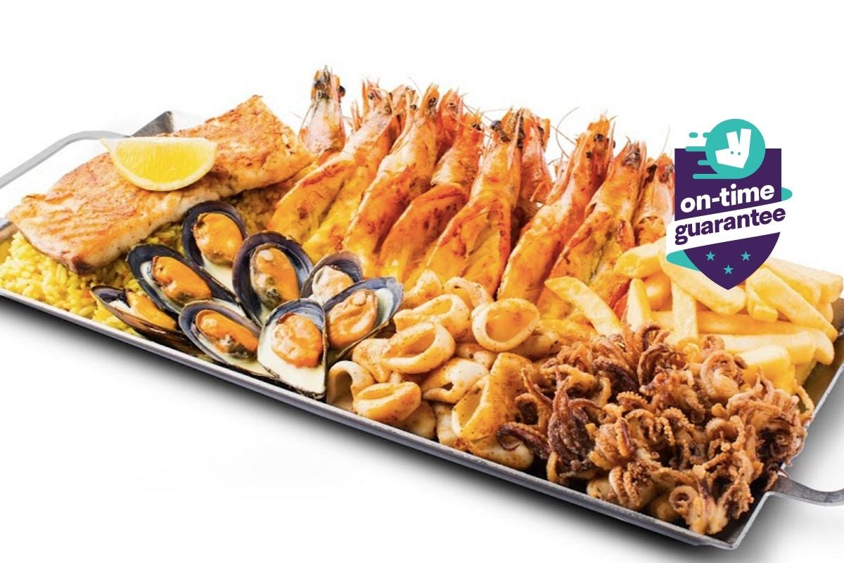 Ocean Basket delivery from Mirdif Order with Deliveroo